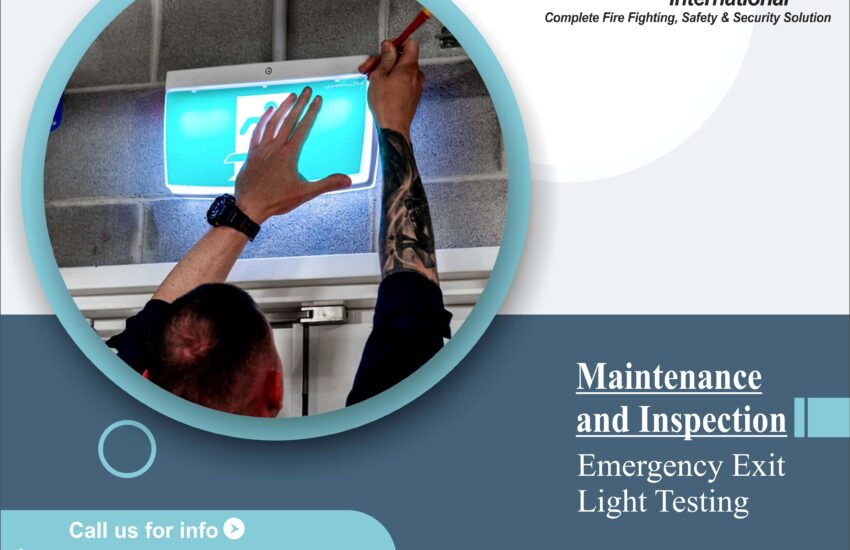 Emergency Exit Light Testing