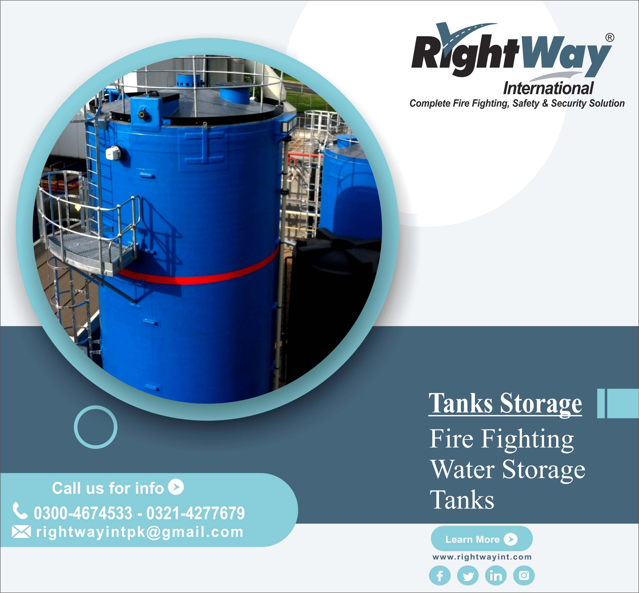 Fire Fighting Water Storage Tanks