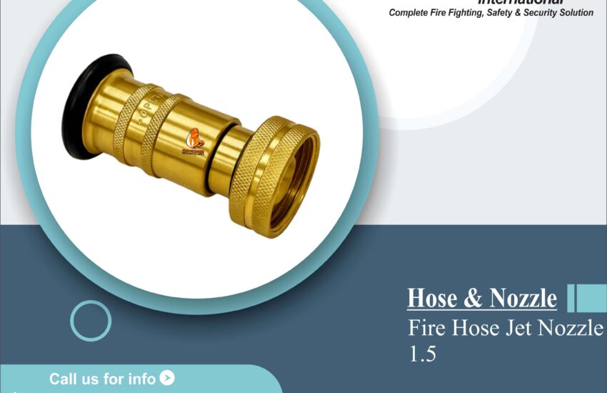 Fire Hose Jet Nozzle 1.5
