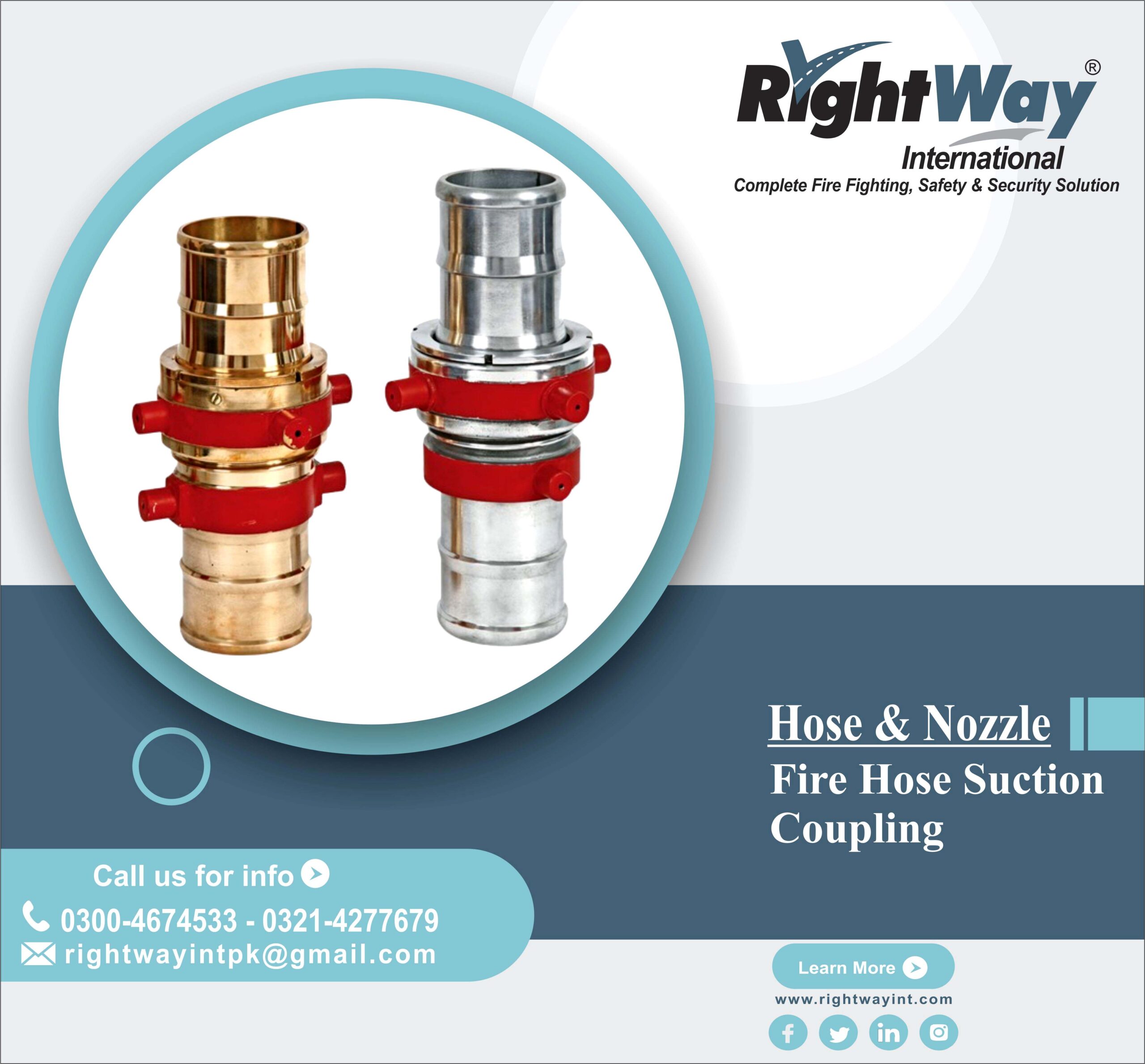 Fire Hose Suction Coupling