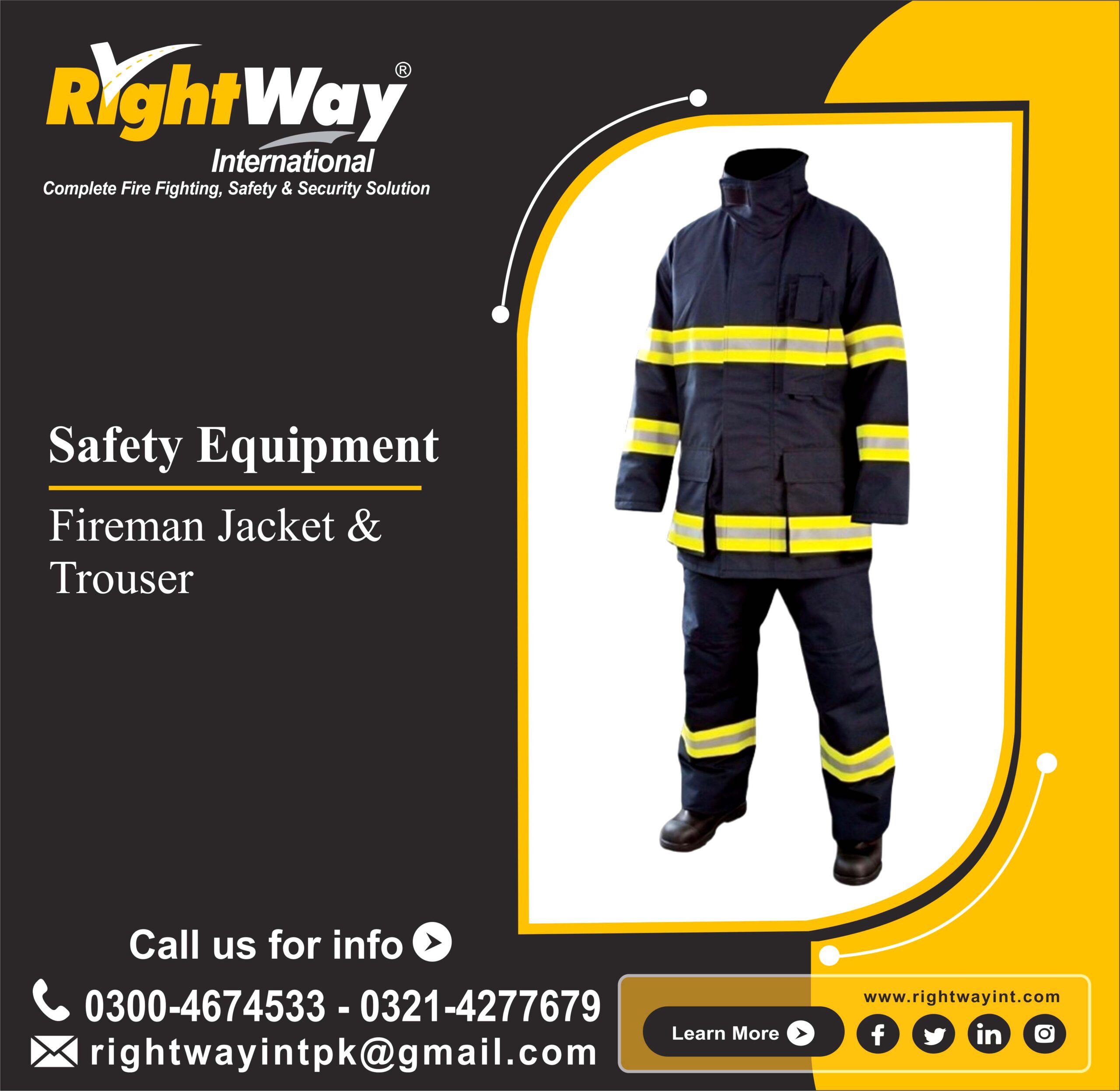 Fireman Jacket & Trouser