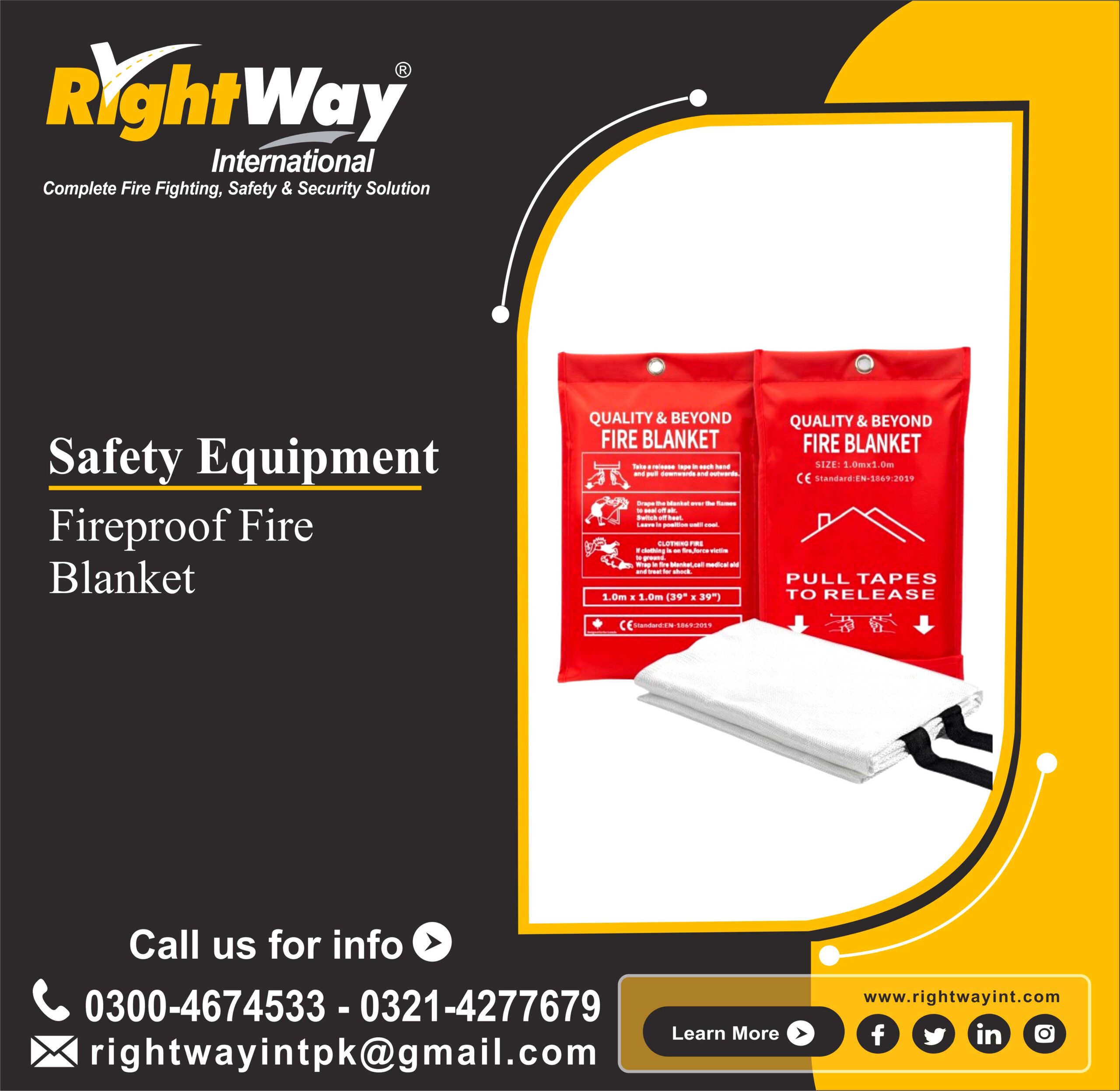 Fireproof Fire Blanket