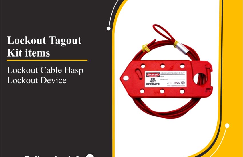 Lockout Cable Hasp Lockout Device