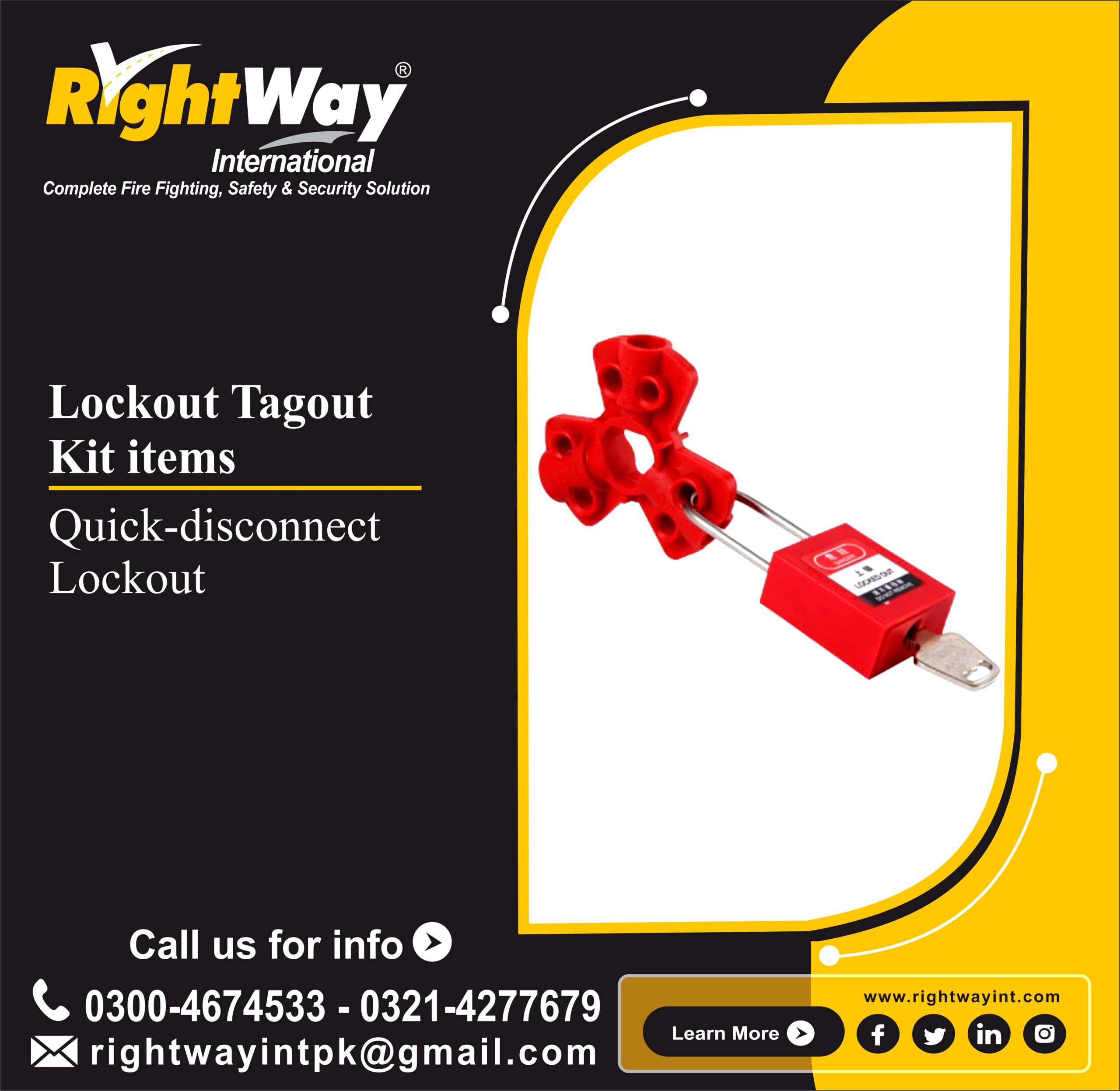 Quick-disconnect Lockout