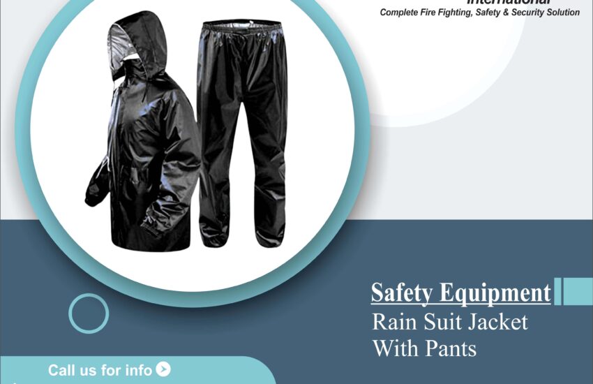 Rain Suit Jacket With Pants