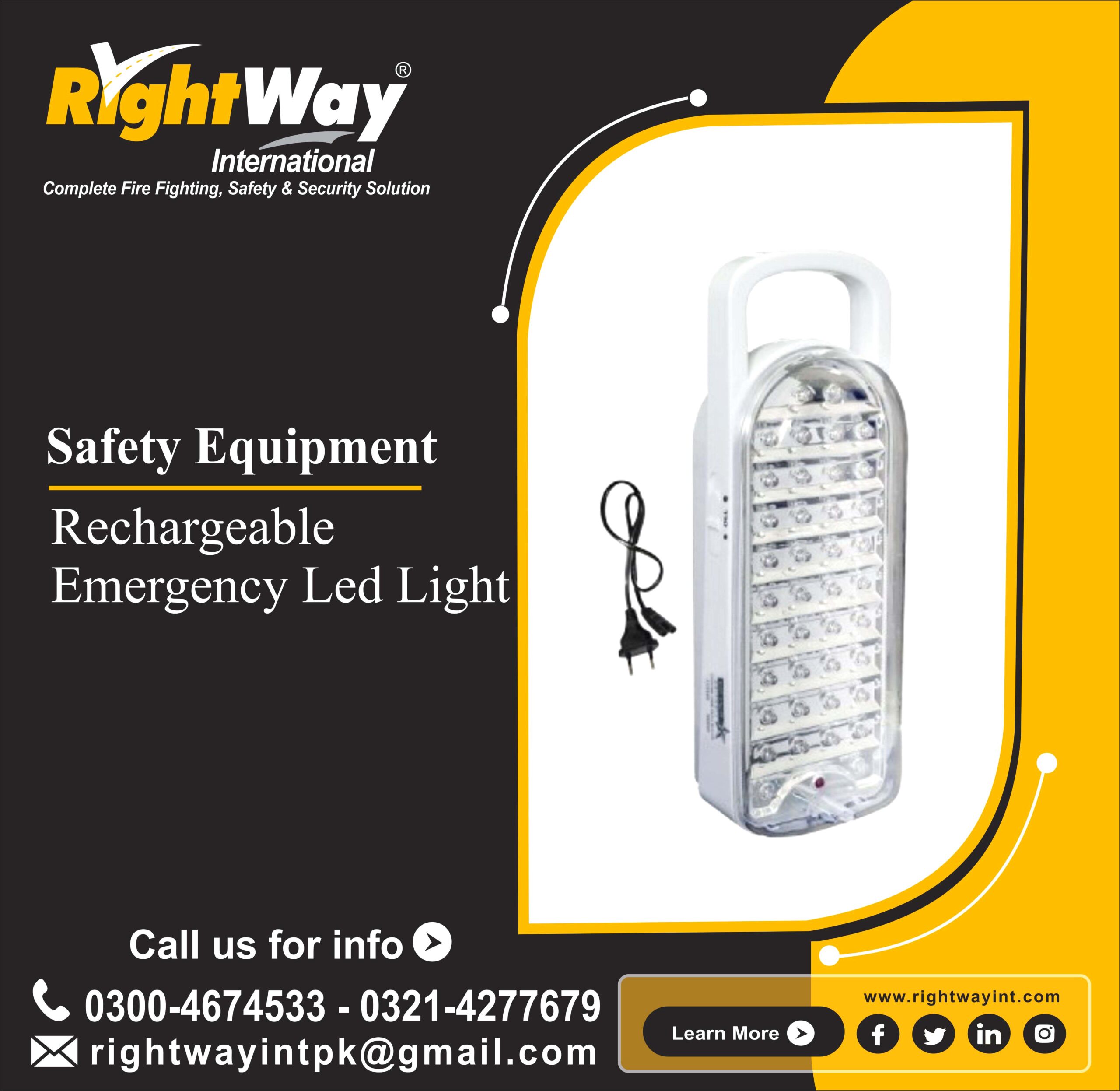 Rechargeable Emergency Led Light