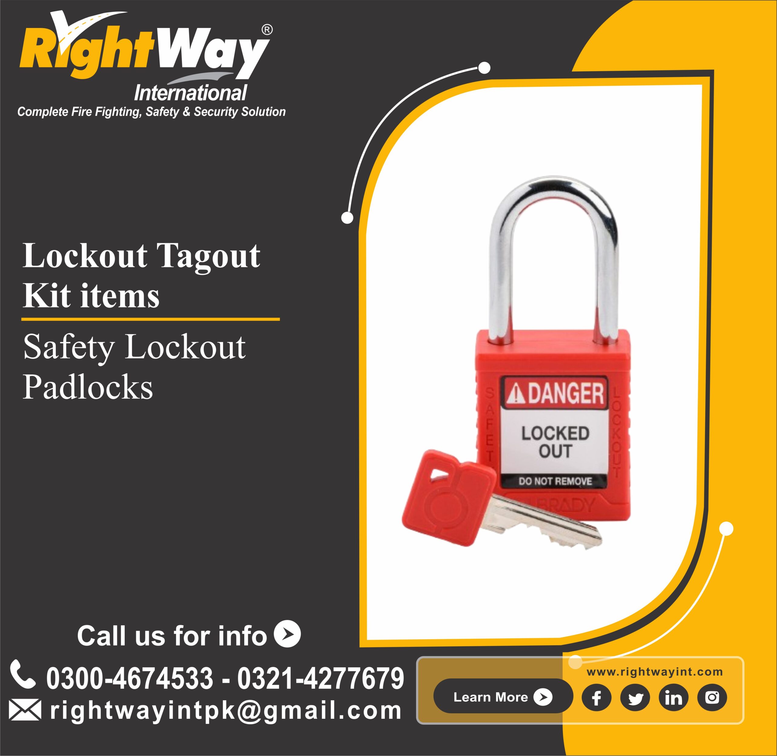 Safety Lockout Padlocks