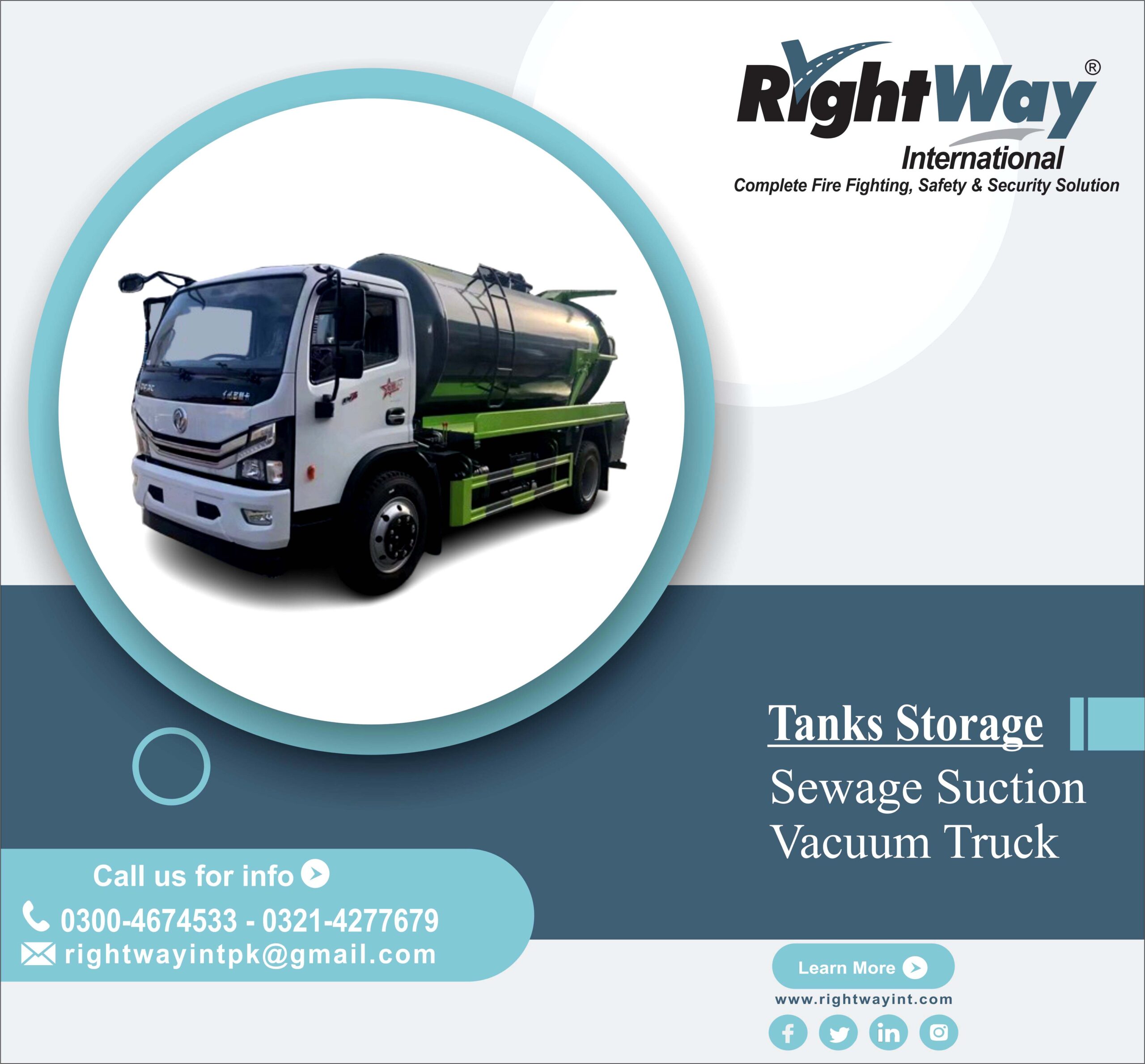 Sewage Suction Vacuum Truck
