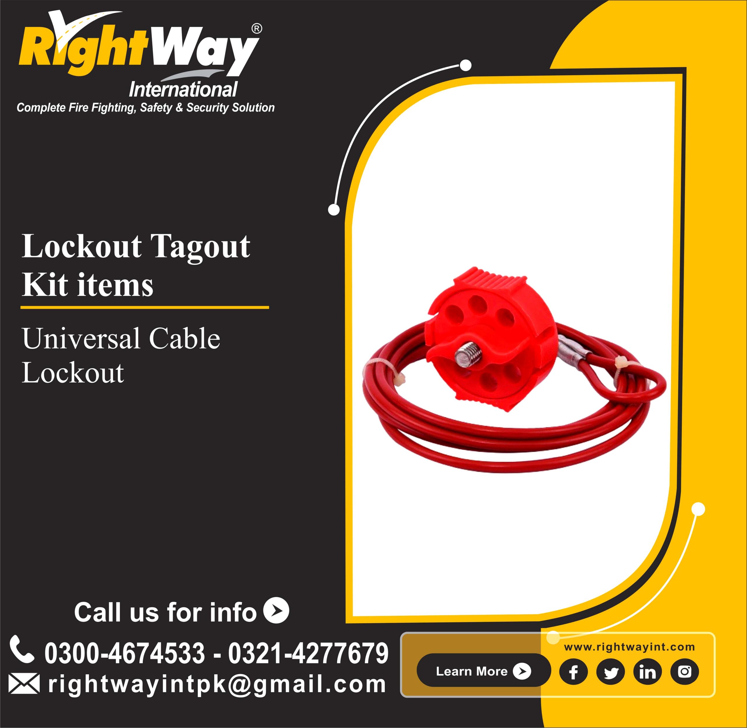 Universal Cable Lockout