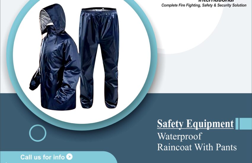 Waterproof Raincoat With Pants