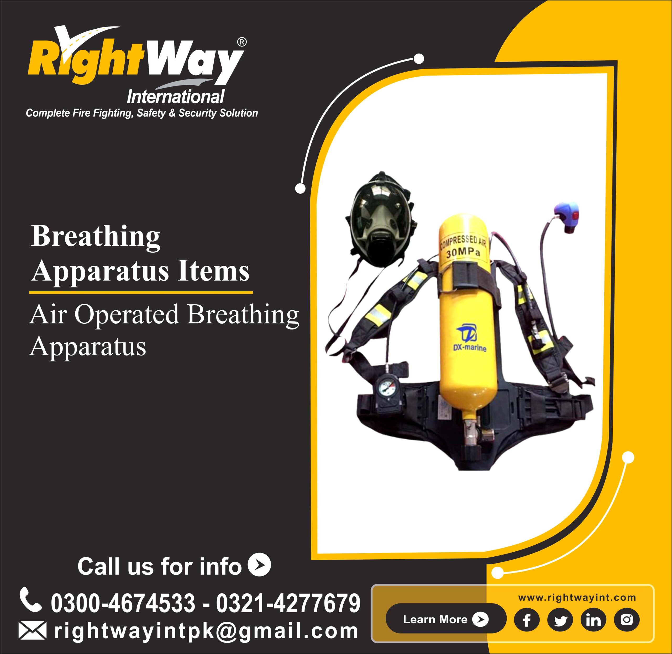 Air Operated Breathing Apparatus