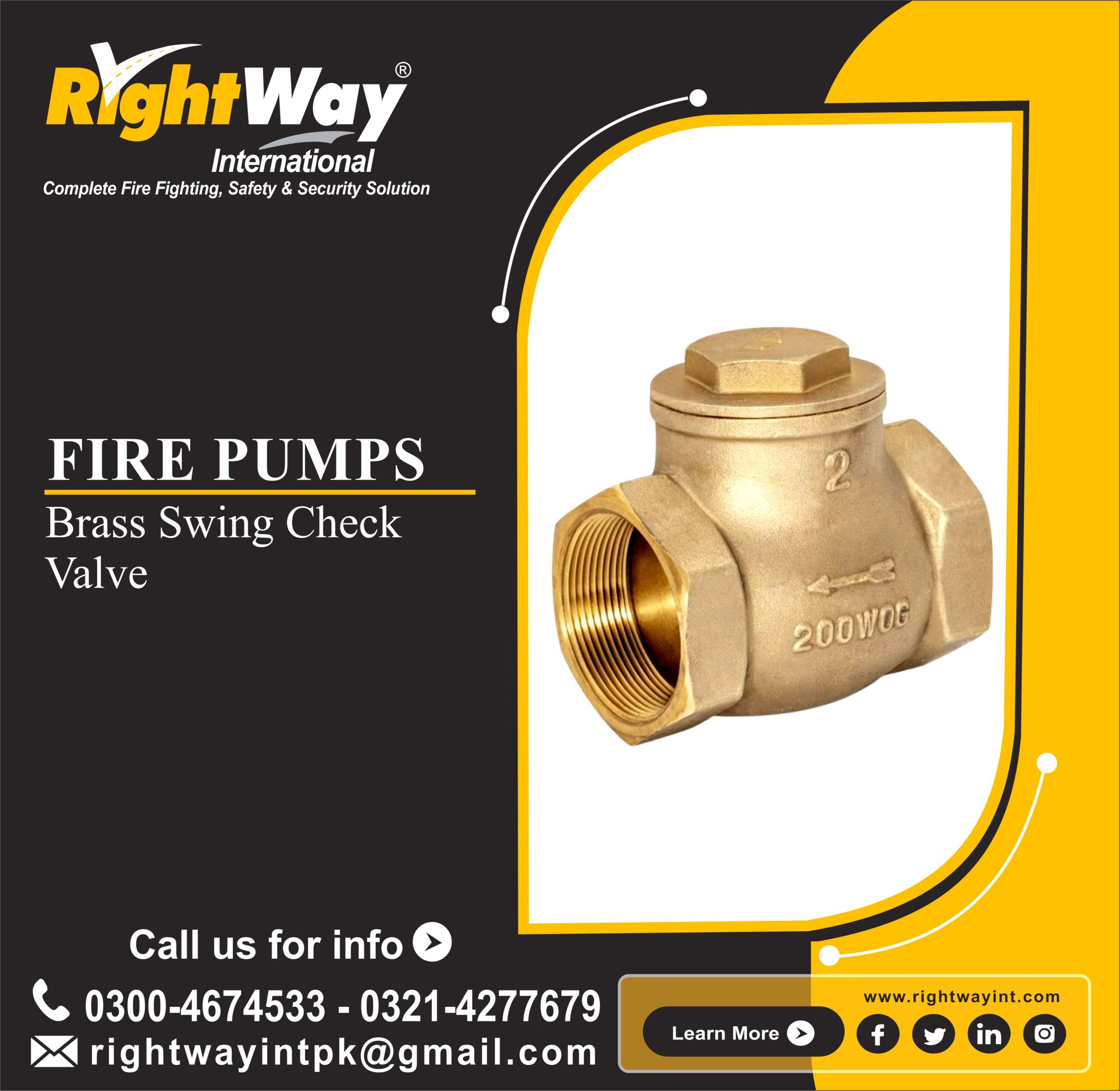 Brass Swing Check Valve