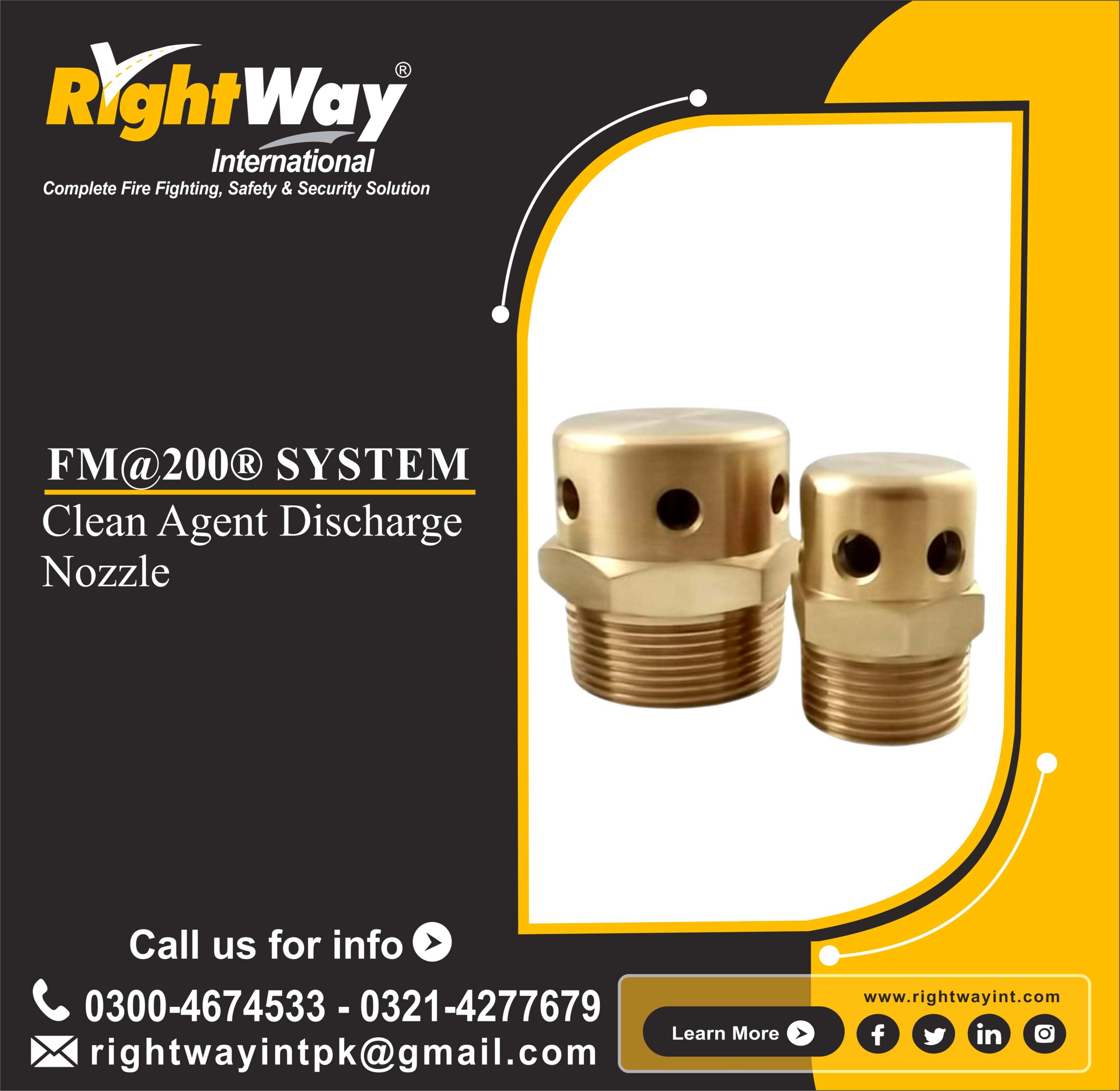 Clean Agent Discharge Nozzle