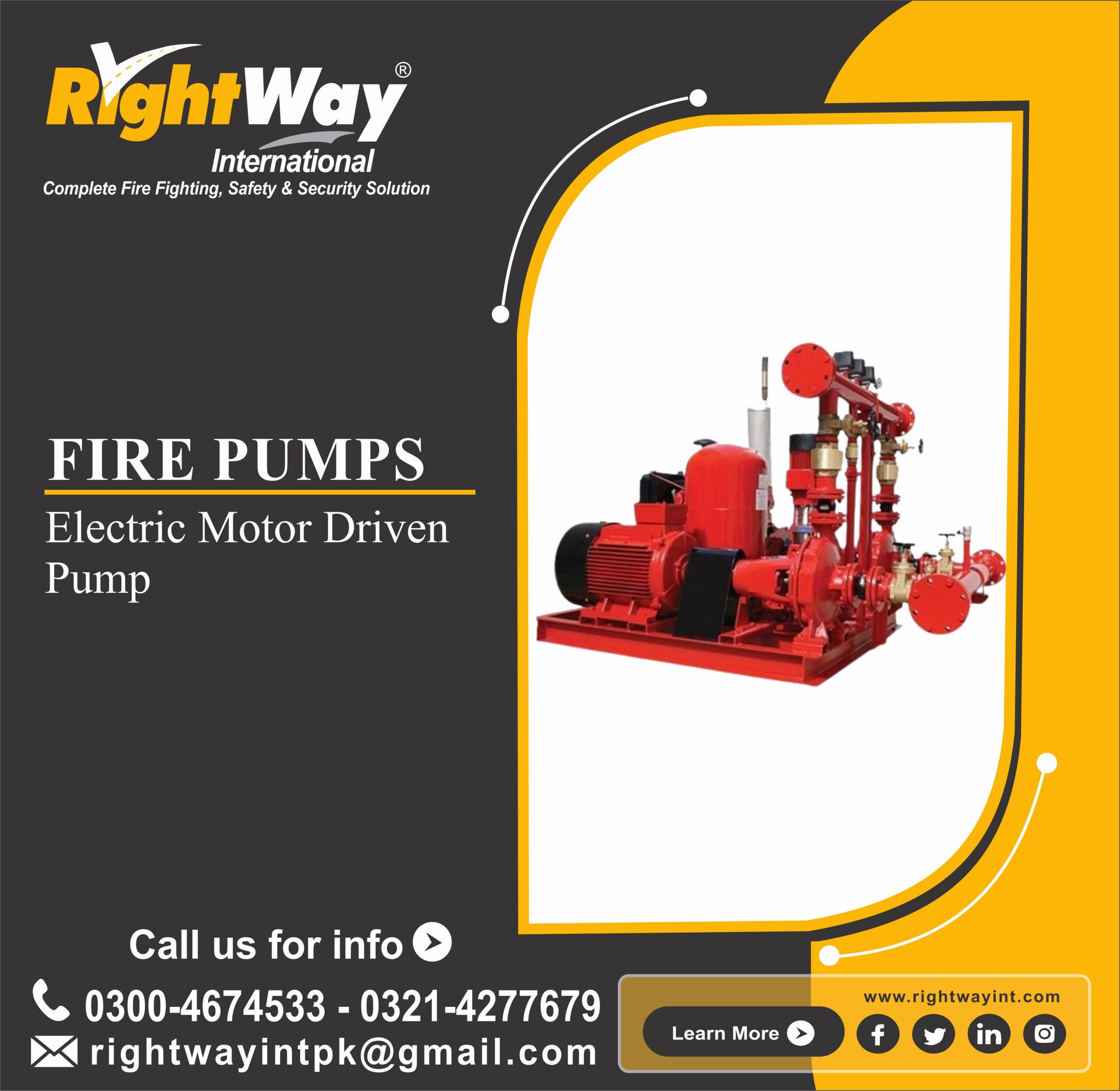 Electric Motor Driven Pump