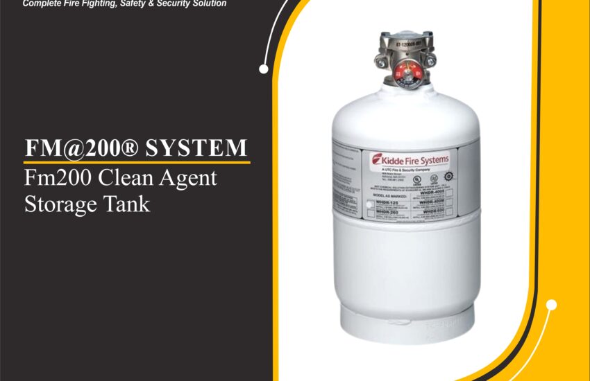 FM200 Clean Agent Storage Tank