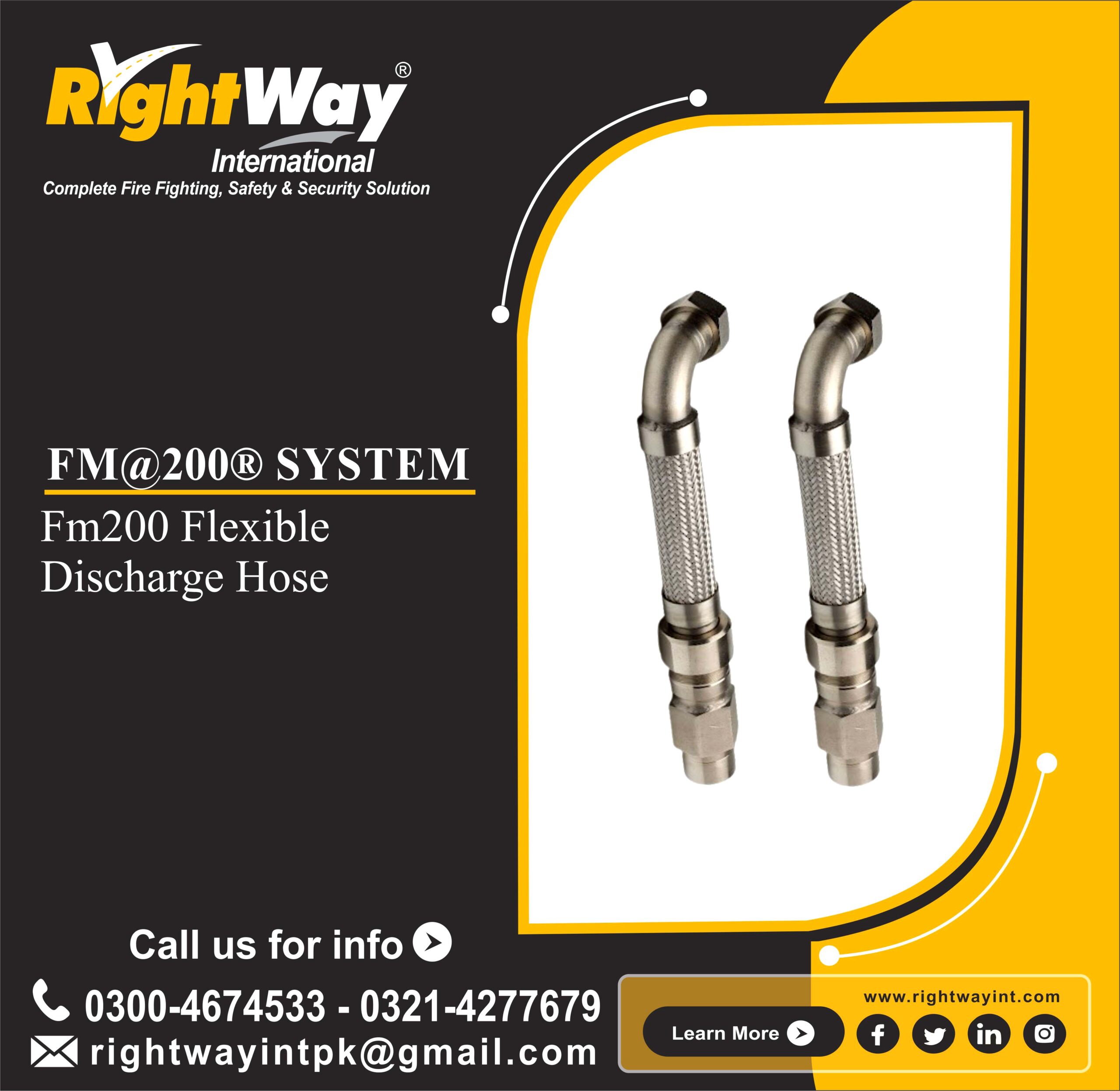 FM200 Flexible Discharge Hose
