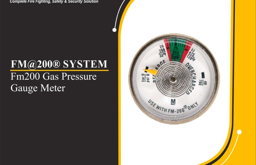 FM200 Gas Pressure Gauge Meter