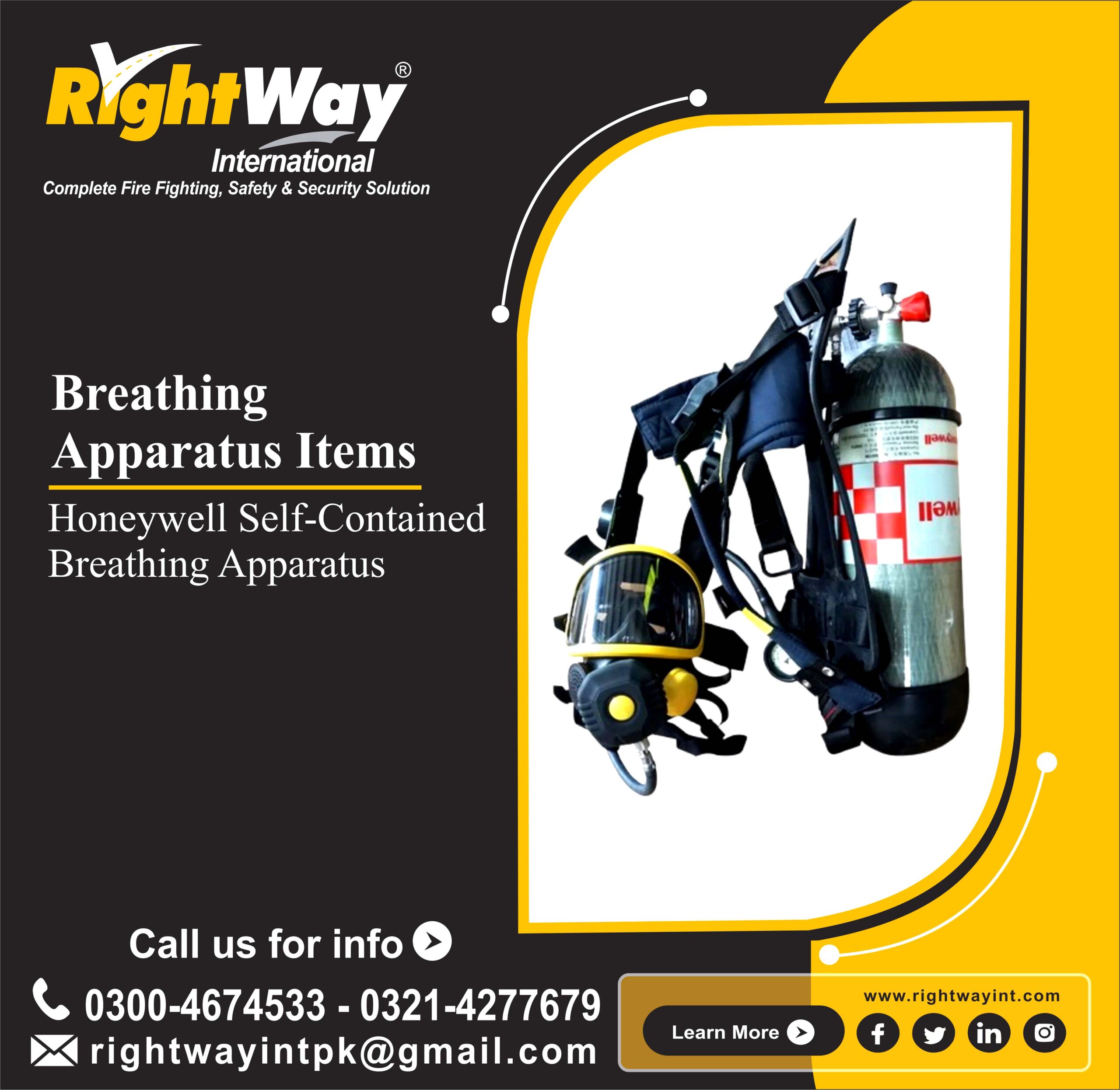 Honeywell Self-Contained Breathing Apparatus