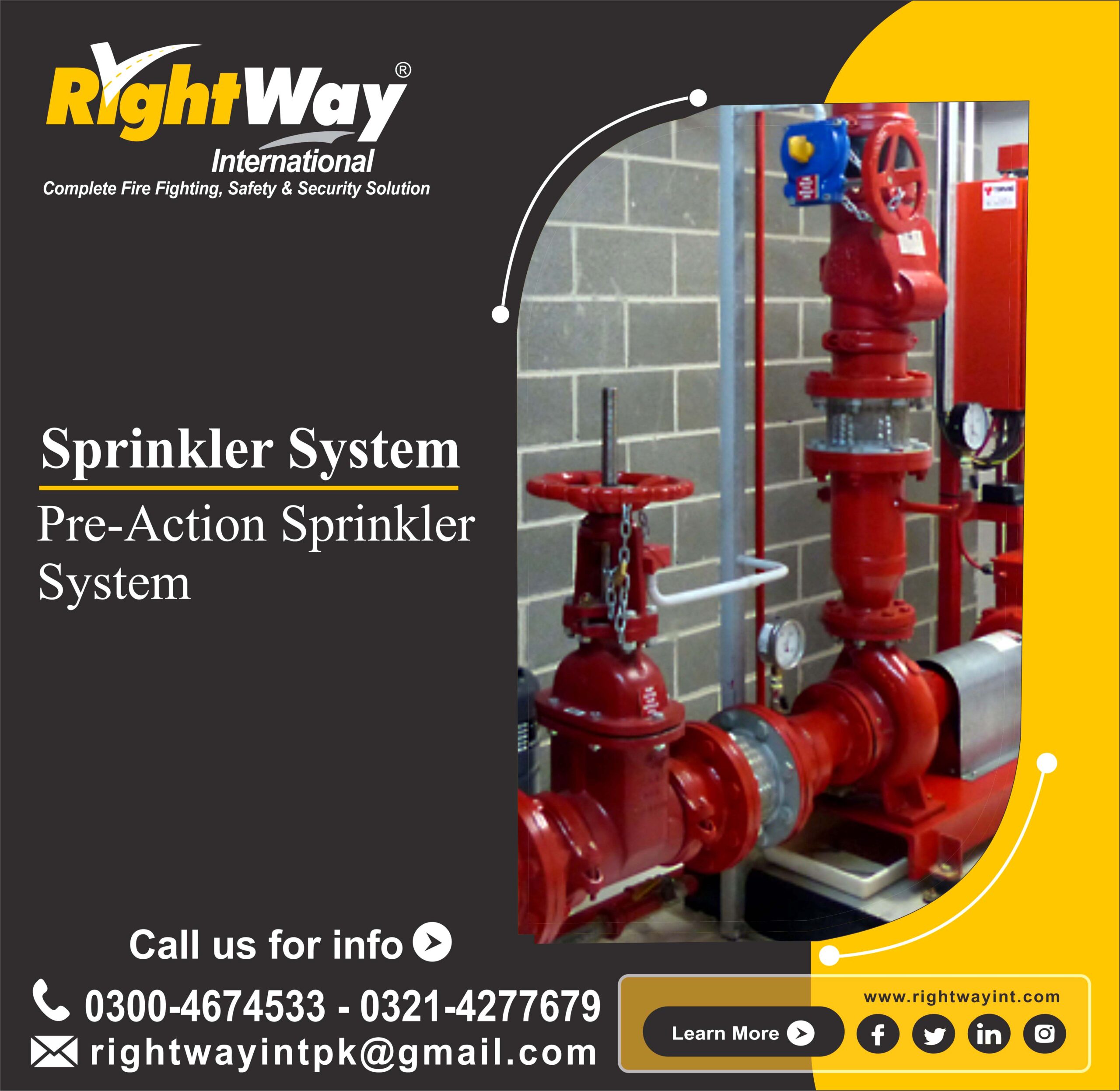 Pre-Action Sprinkler System