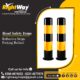 Reflective Strips Parking Bollard