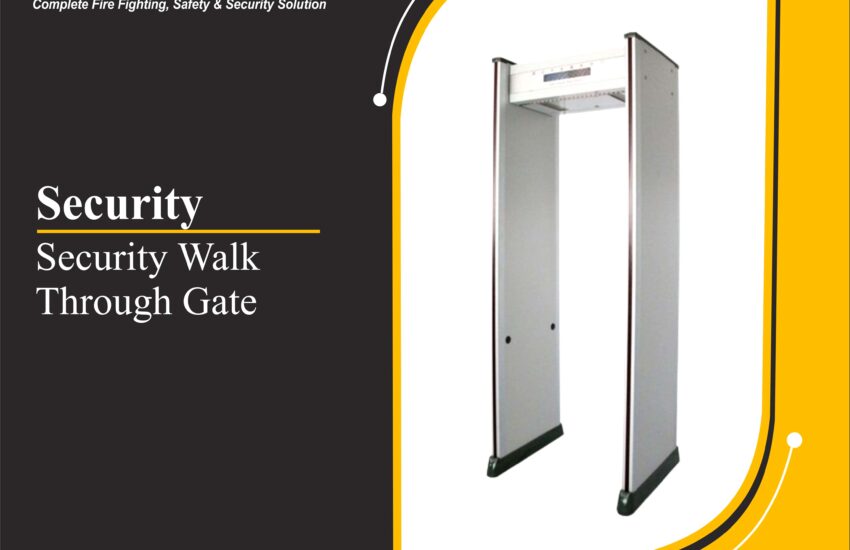 Security Walk Through Gate