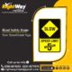 Slow Speed Limit Sign
