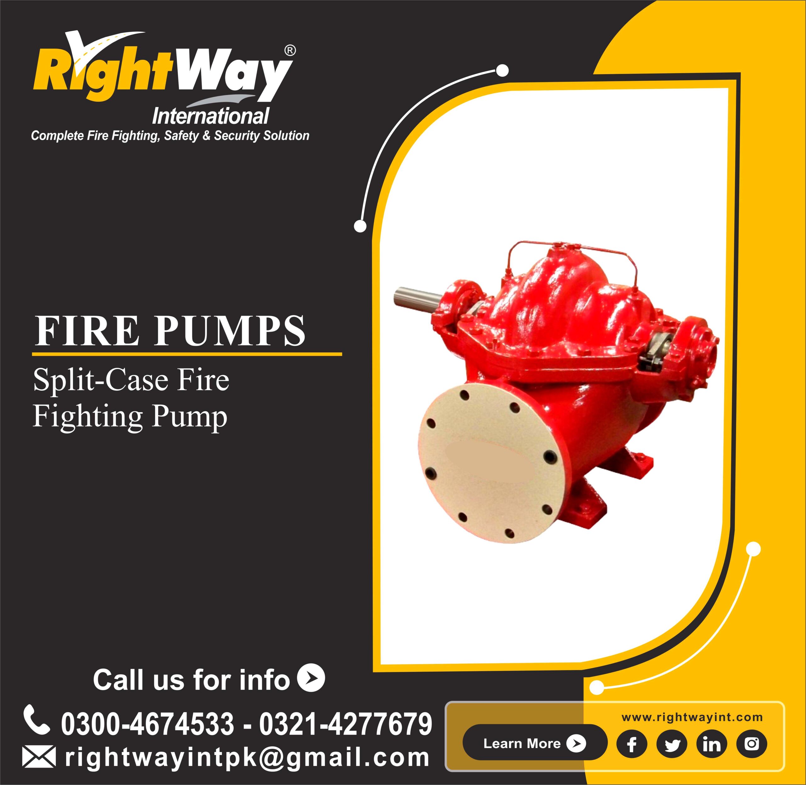 Split-Case Fire Fighting Pump