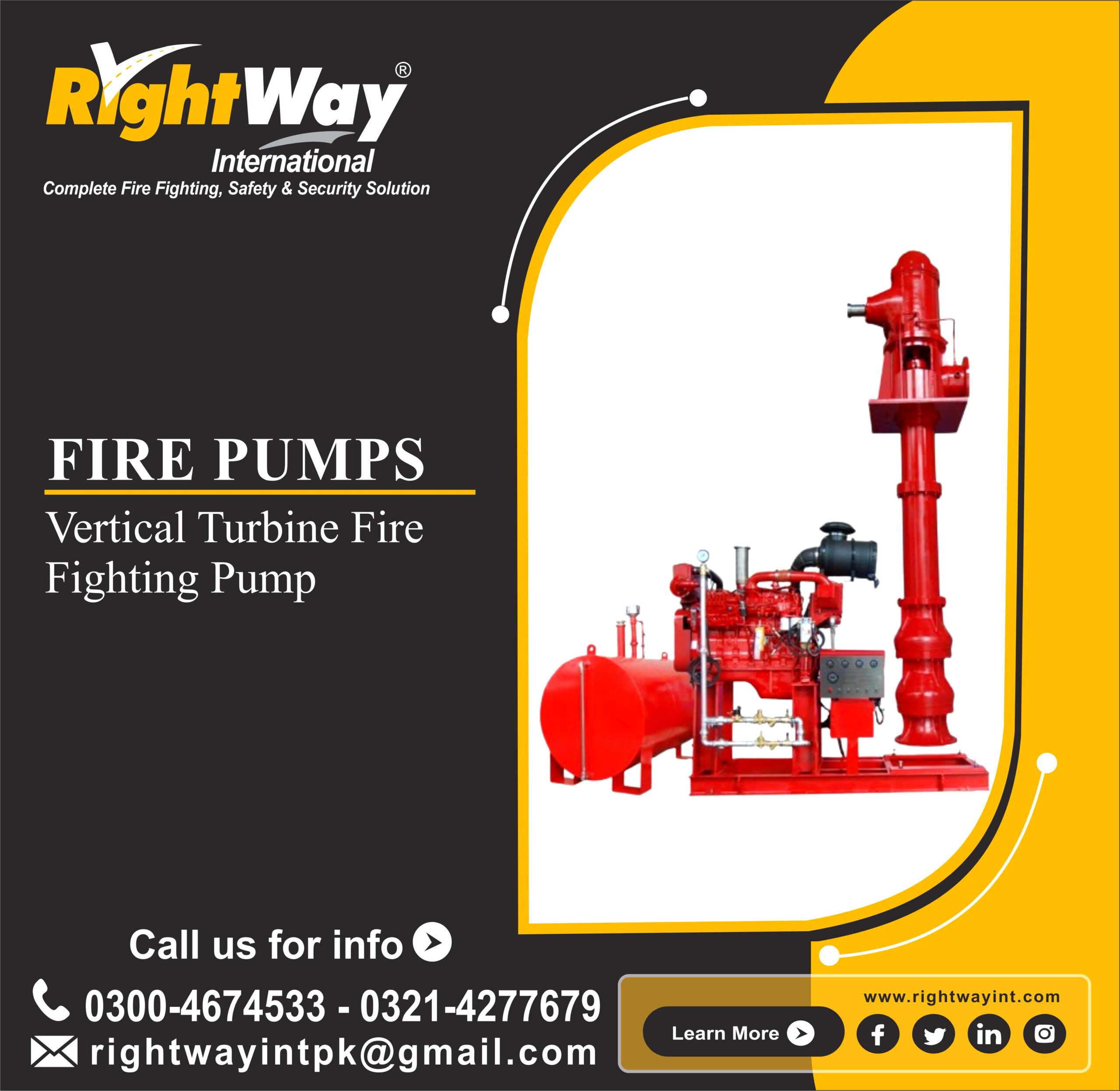 Vertical Turbine Fire Fighting Pump