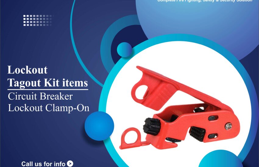 Circuit Breaker Lockout Clamp-On