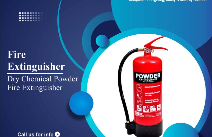 DCP Fire Extinguisher 6KG ABC