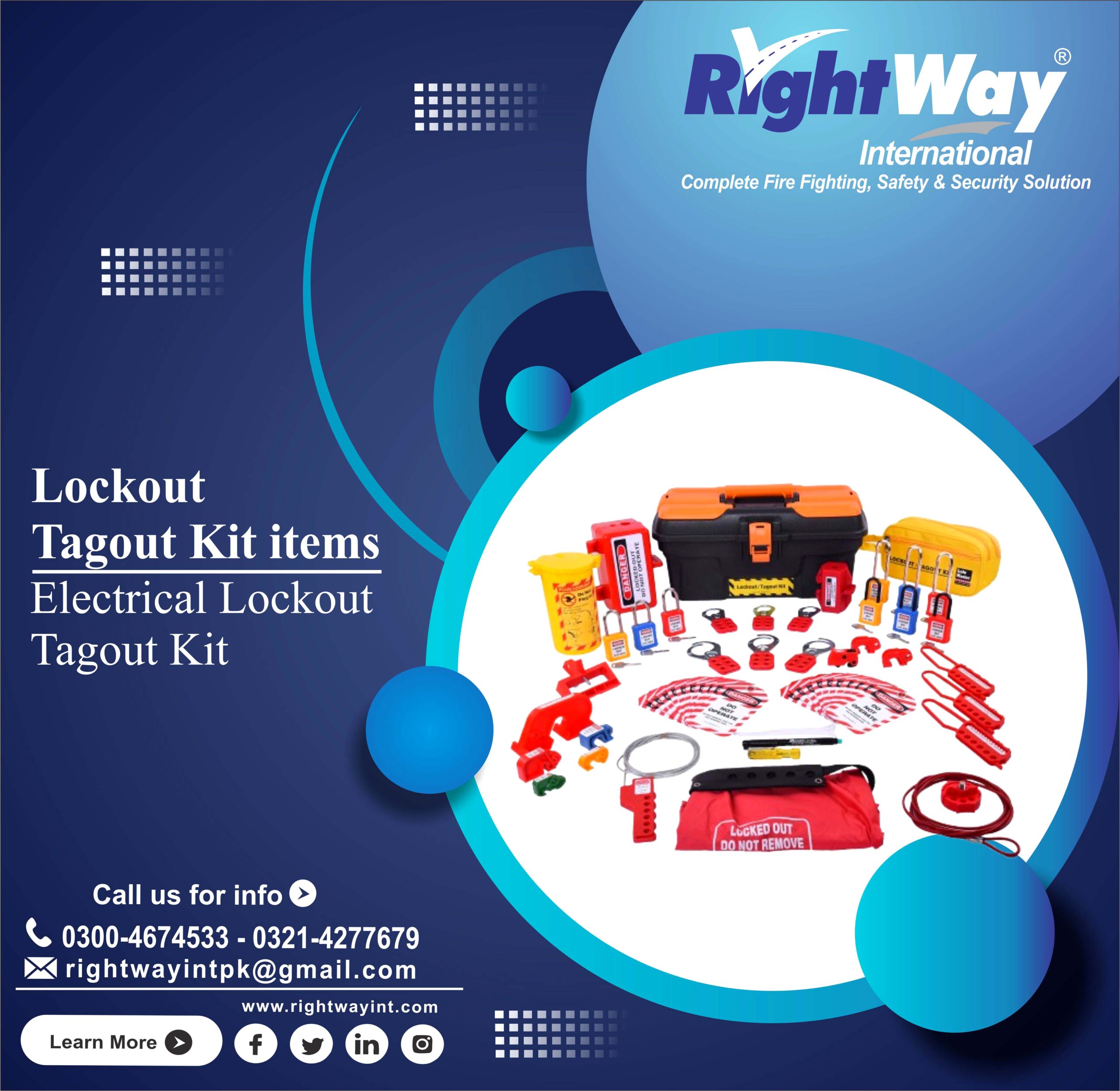 Electrical Lockout Tagout Kit