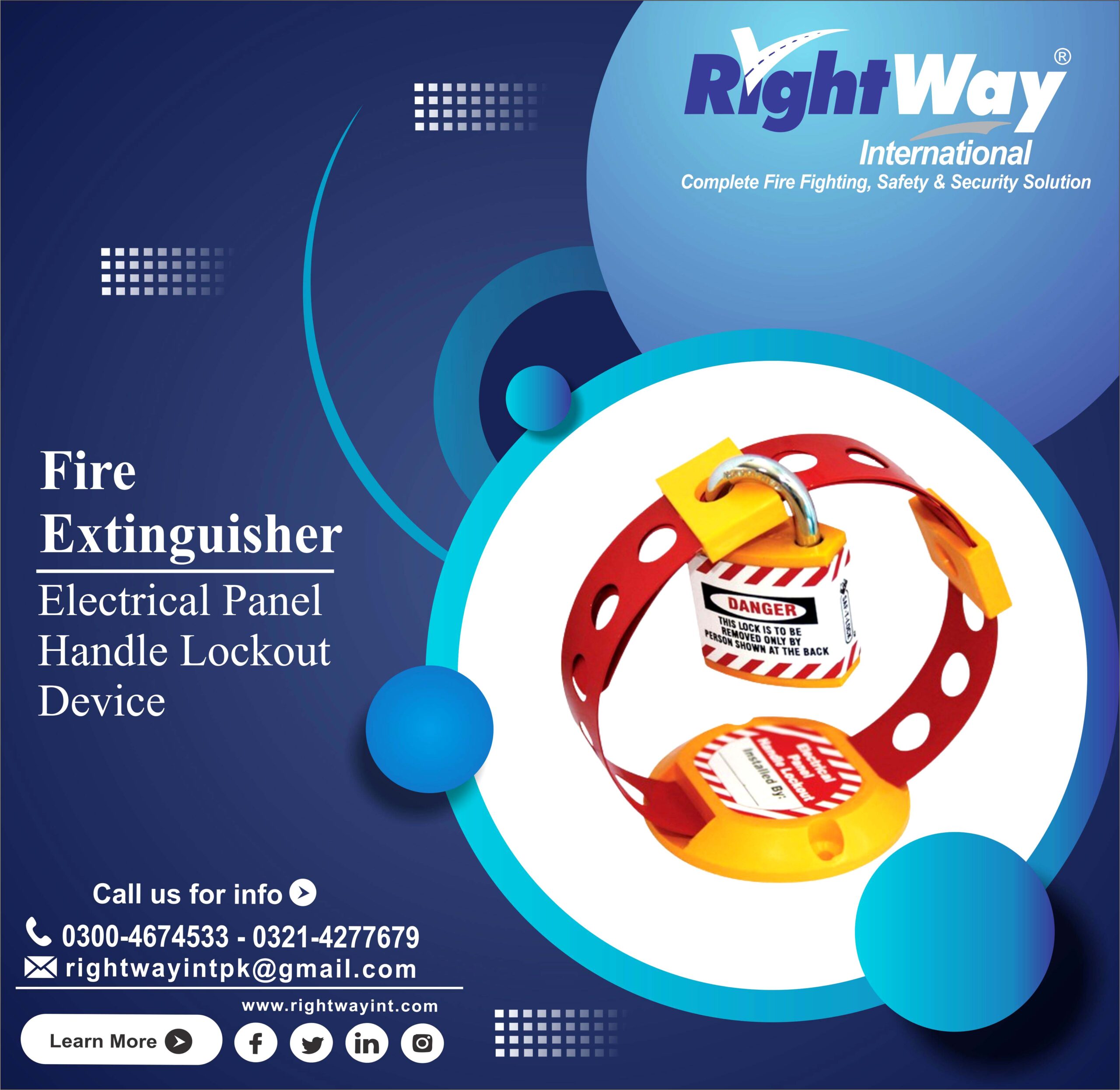 Electrical Panel Handle Lockout Device