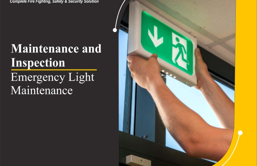 Emergency Light Maintenance
