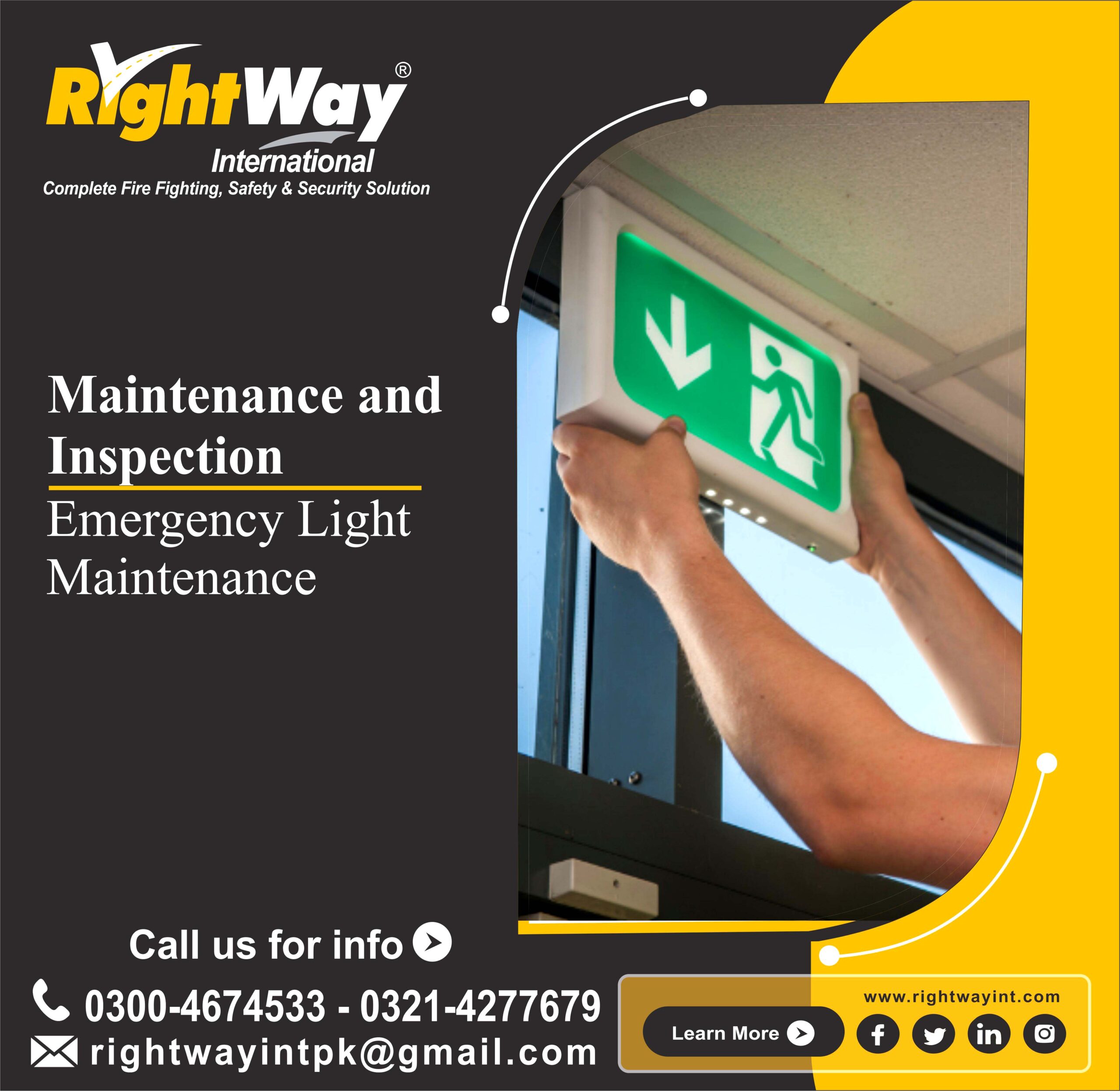 Emergency Light Maintenance