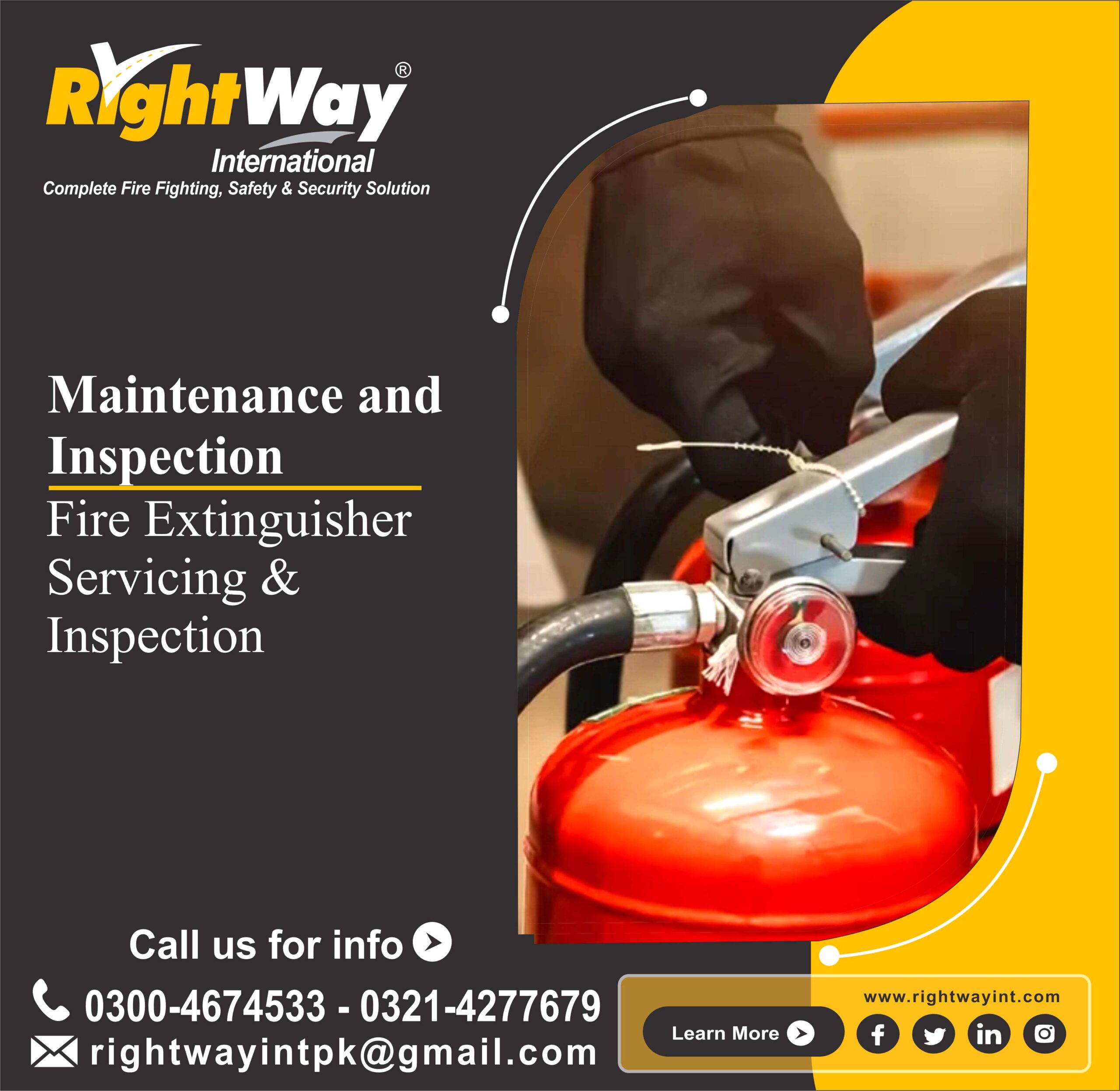 Fire Extinguisher Servicing & Inspection