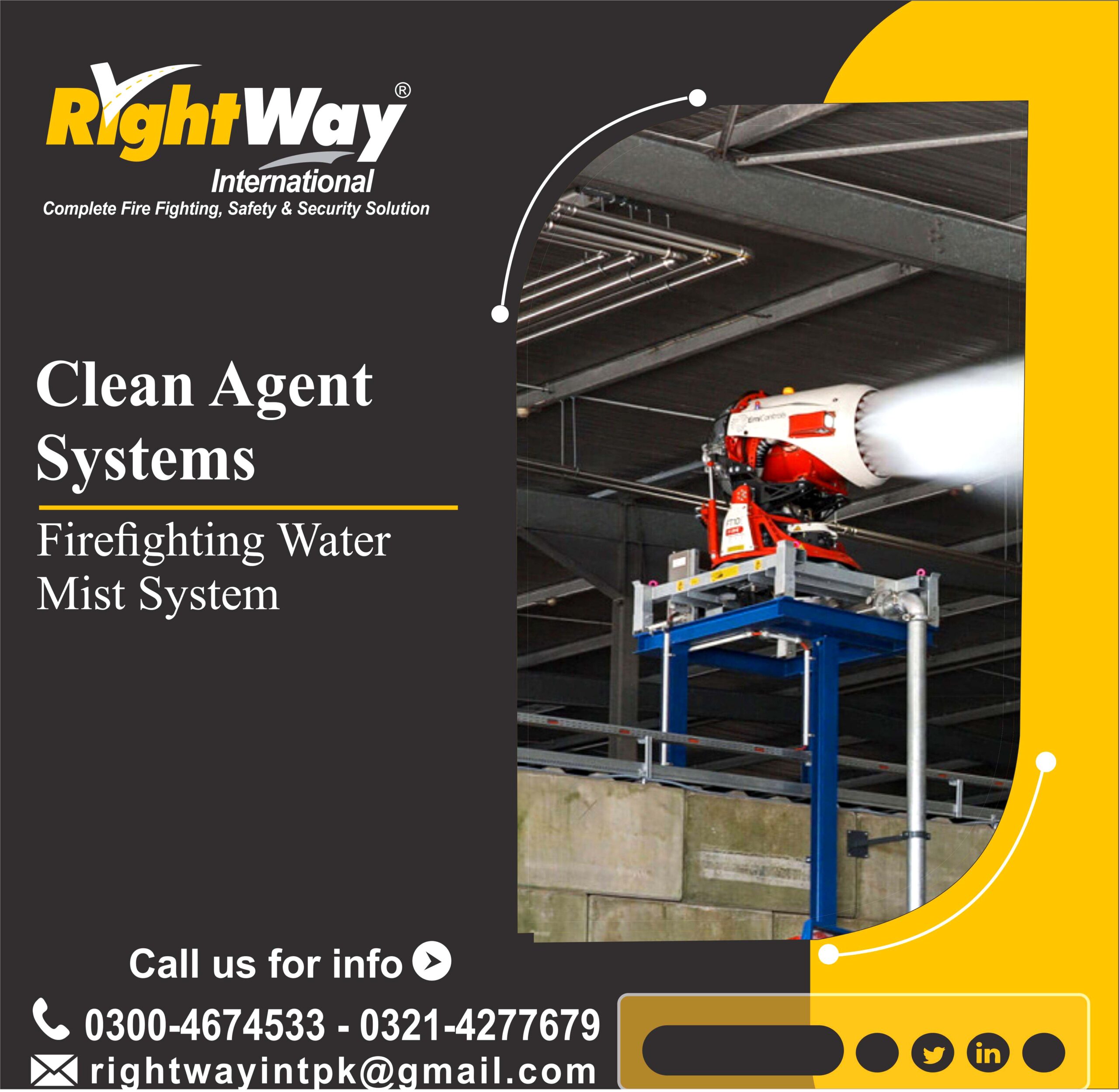 Firefighting Water Mist System