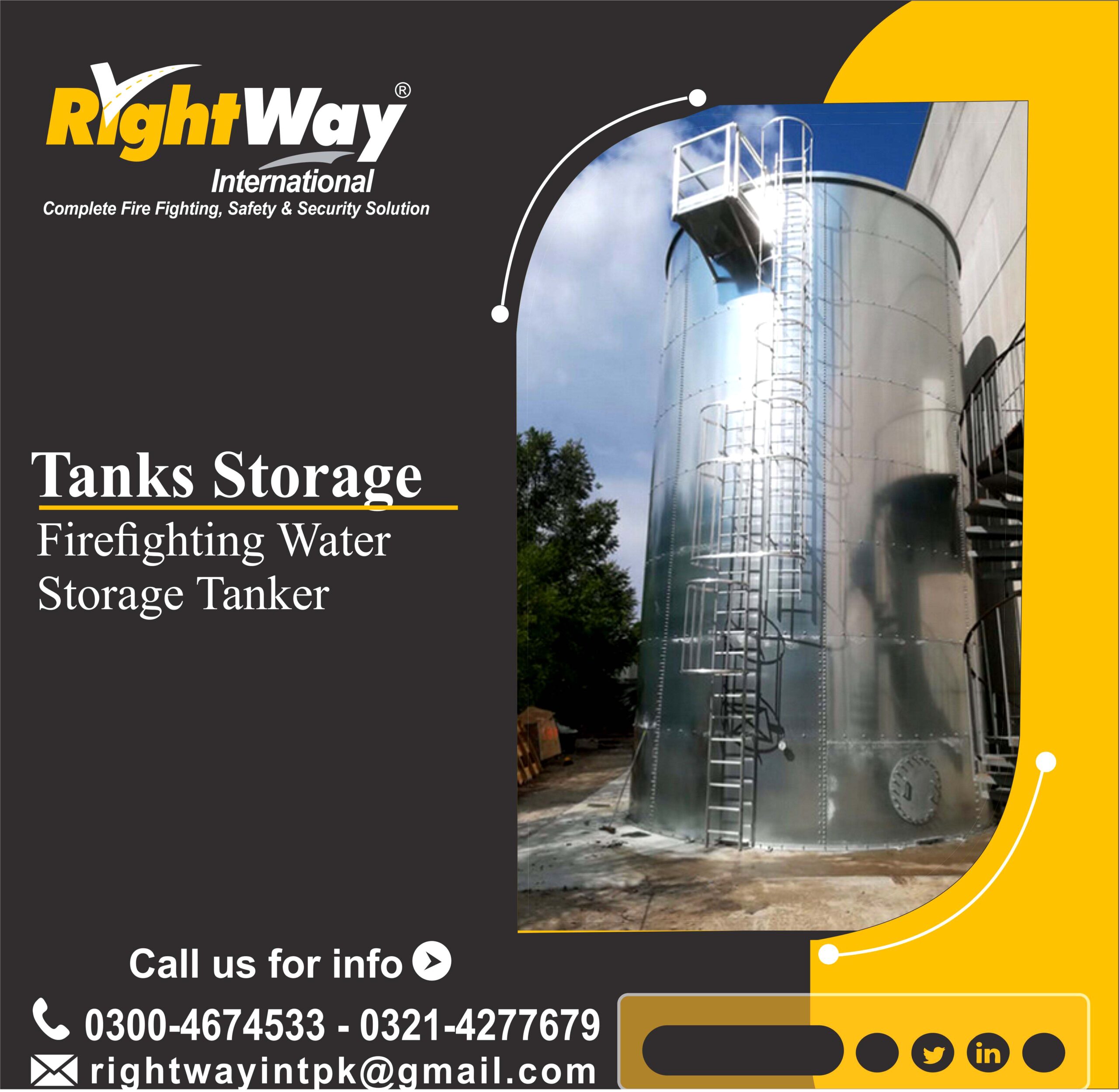 Firefighting Water Storage Tanker