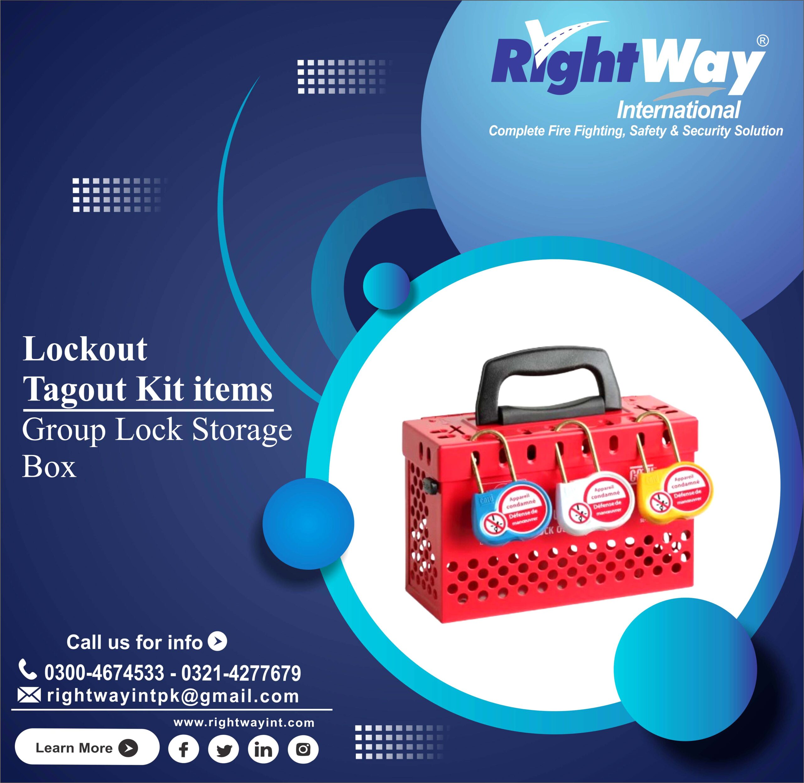 Group Lock Storage Box