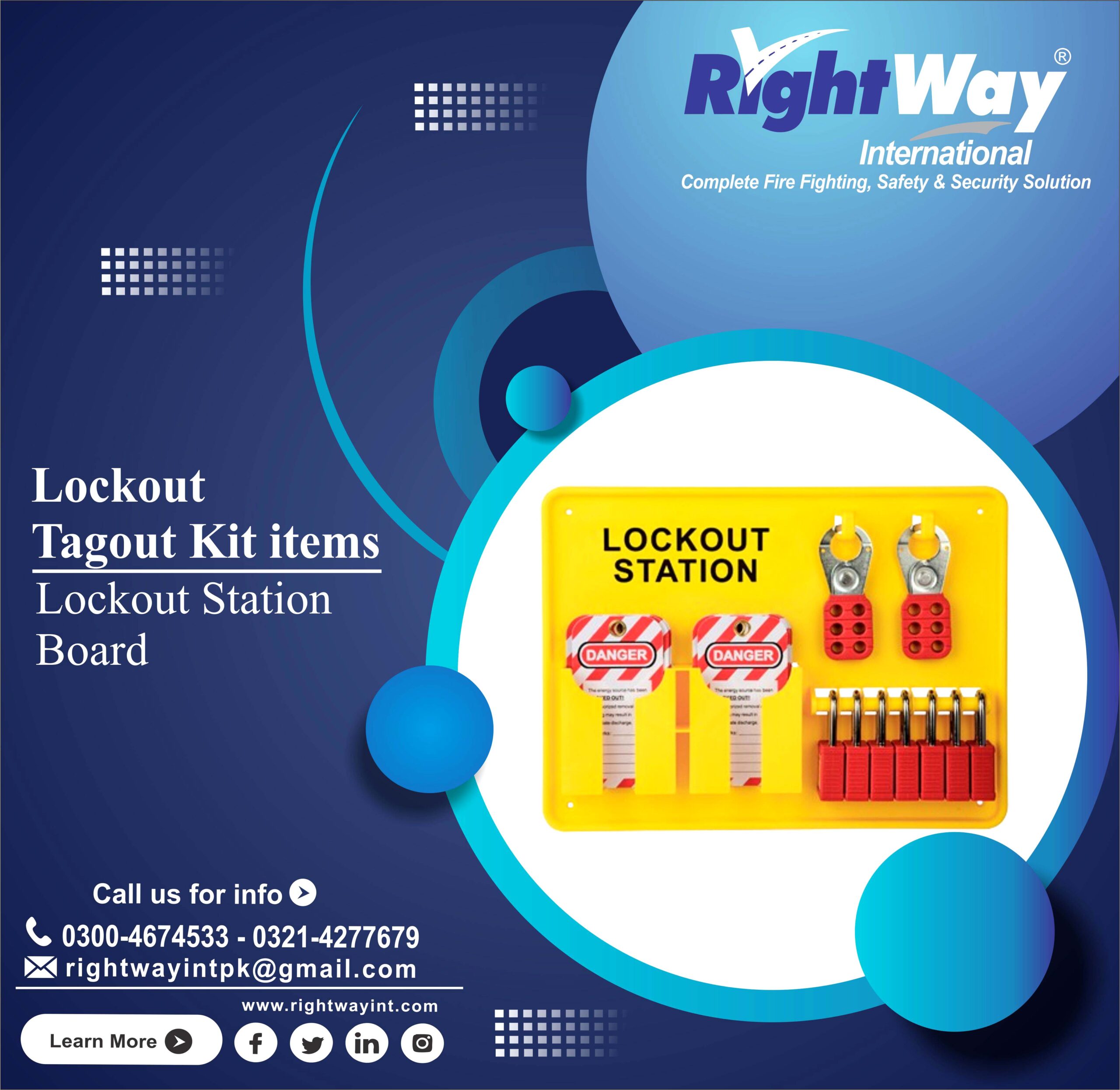 Lockout Station Board