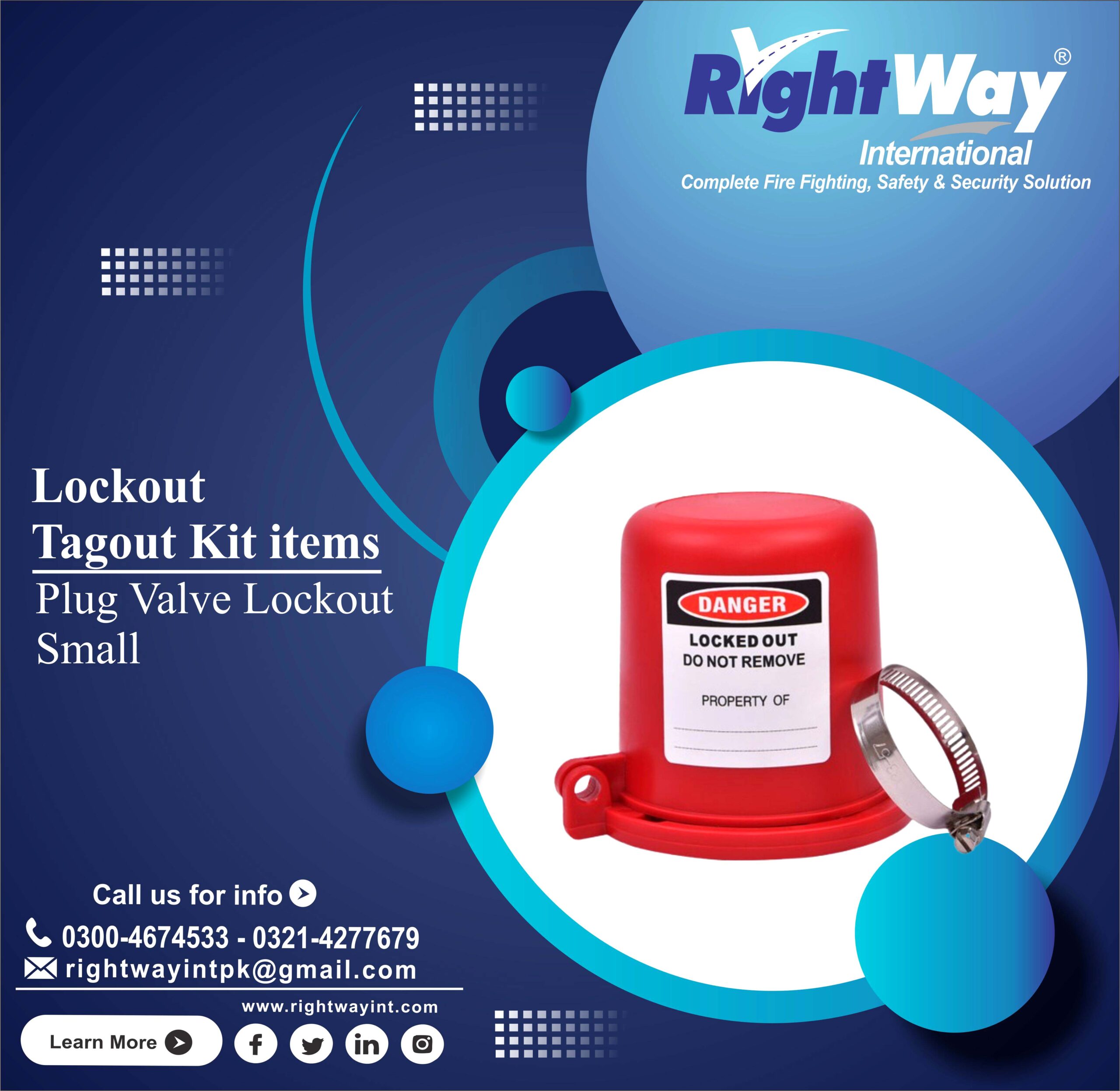 Plug Valve Lockout Small