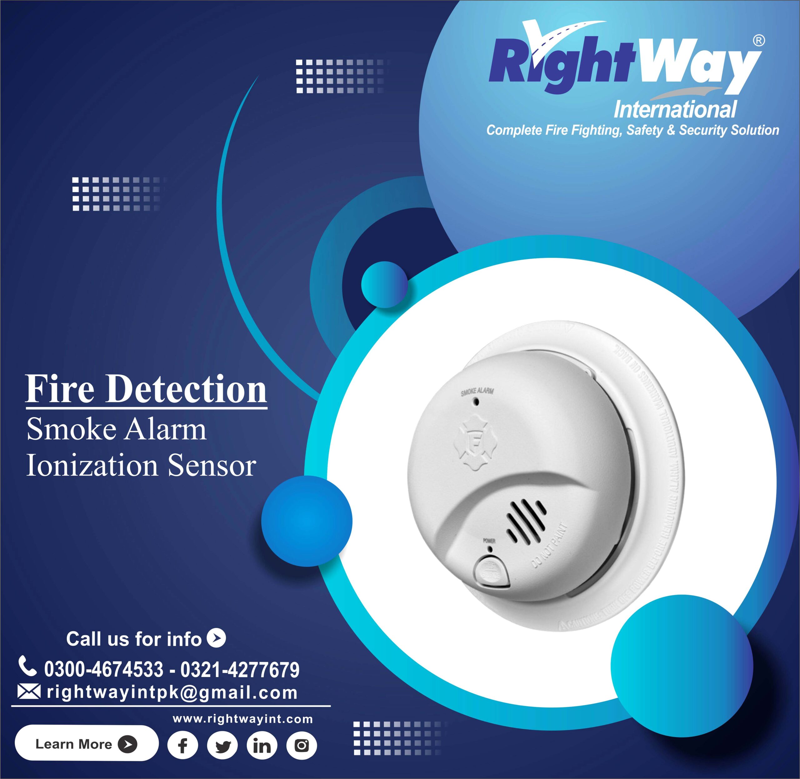 Smoke Alarm Ionization Sensor
