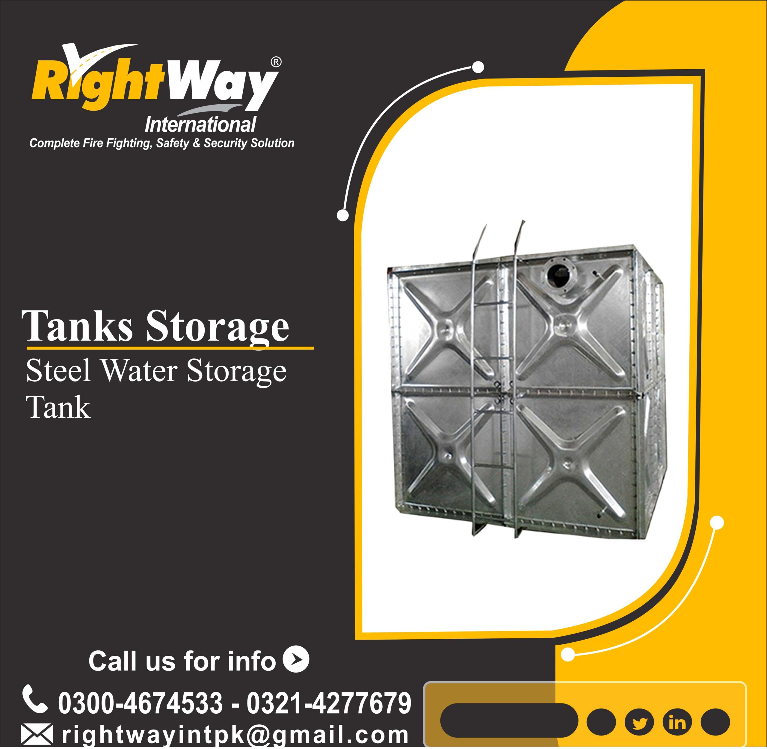 Steel Water Storage Tank
