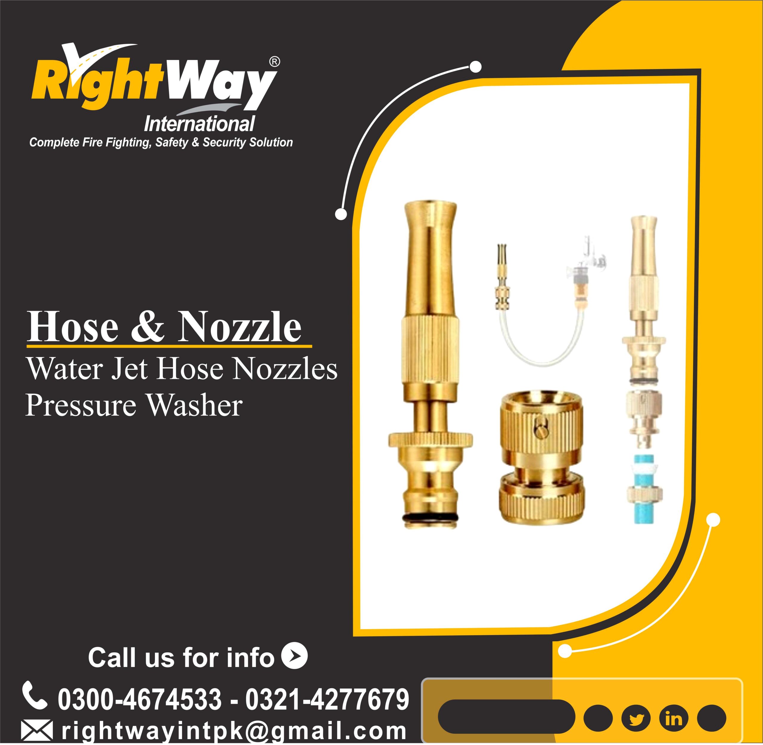 Water Jet Hose Nozzles Pressure Washer
