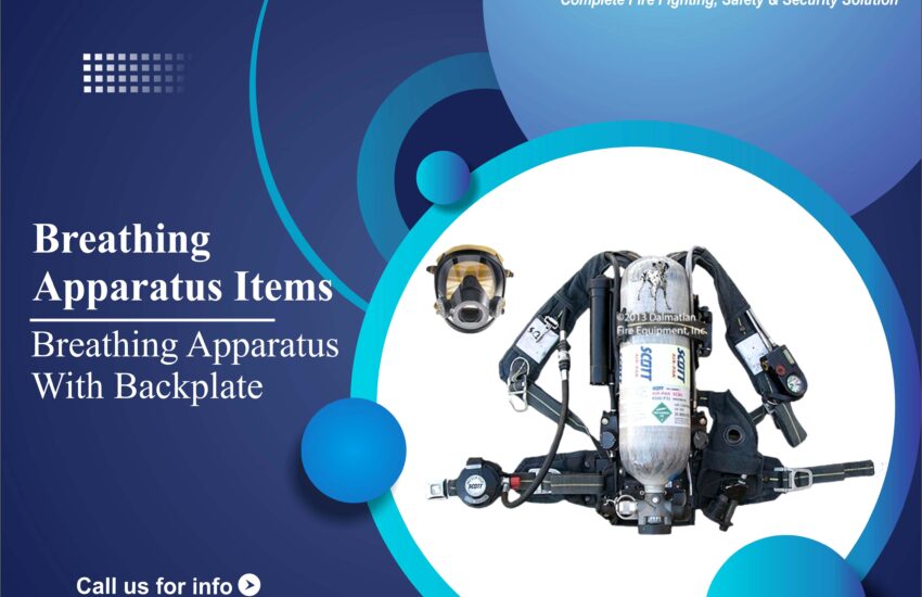 Breathing Apparatus With Backplate