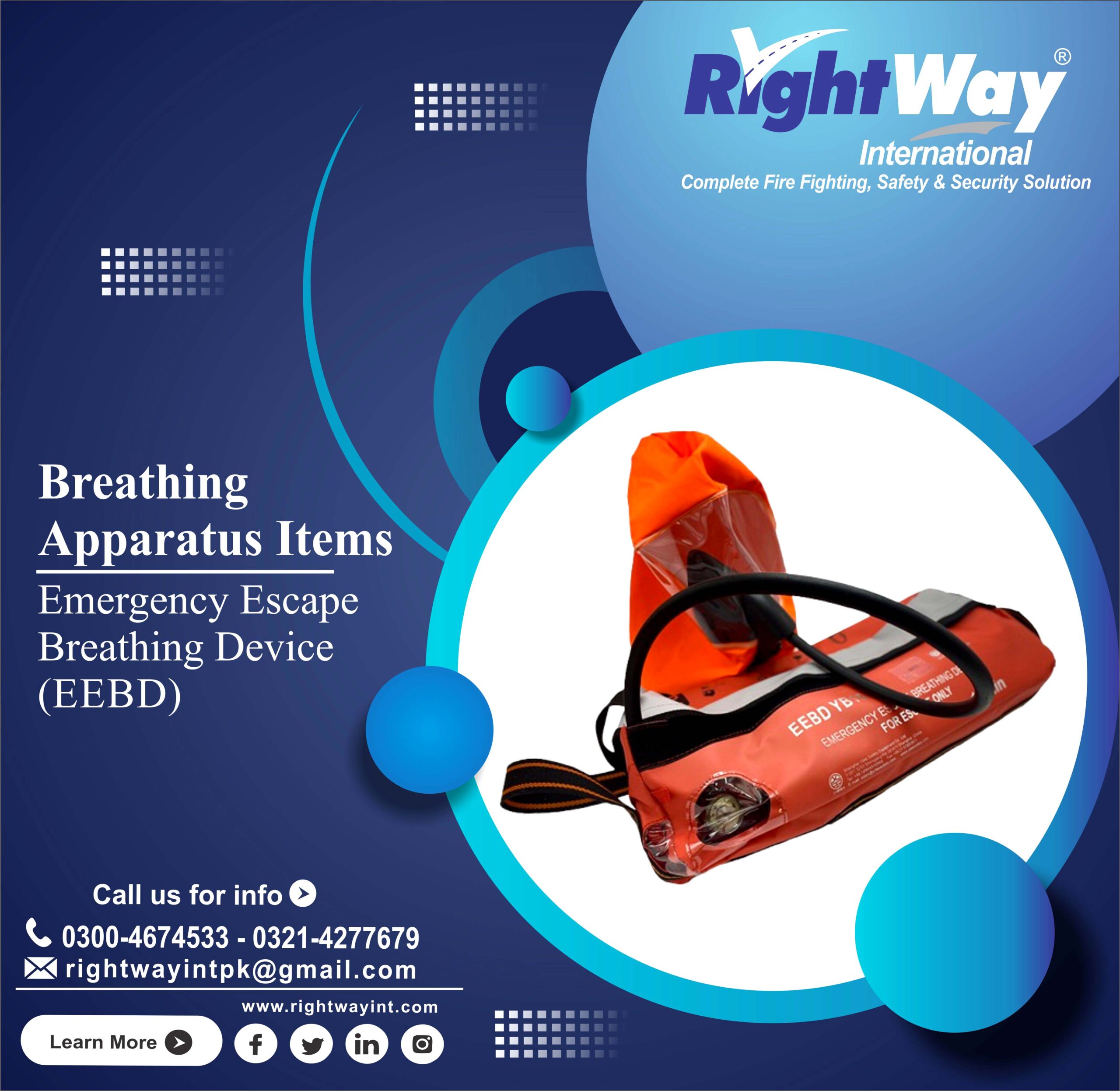 Emergency Escape Breathing Device (EEBD)