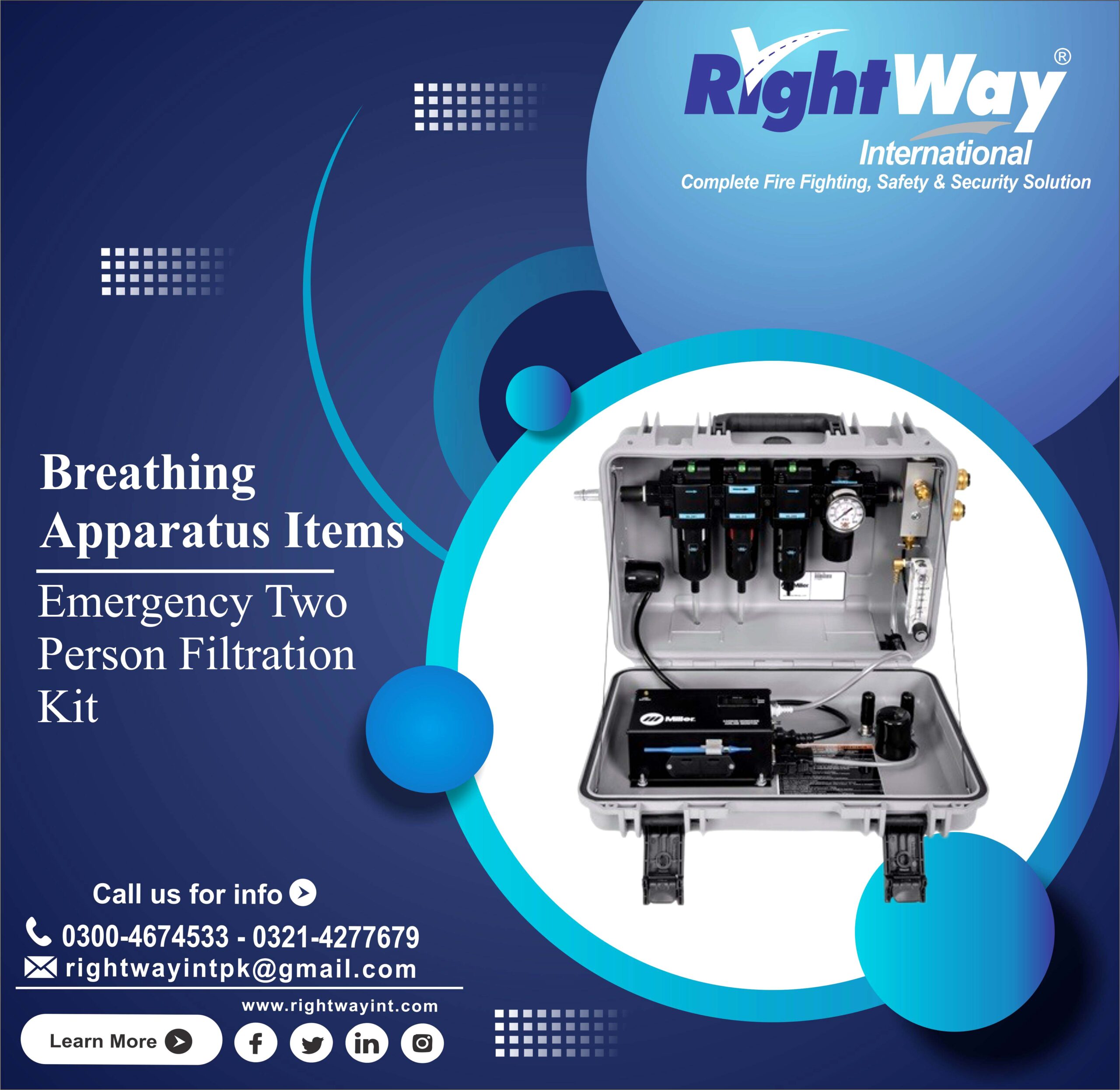 Emergency Two Person Filtration Kit