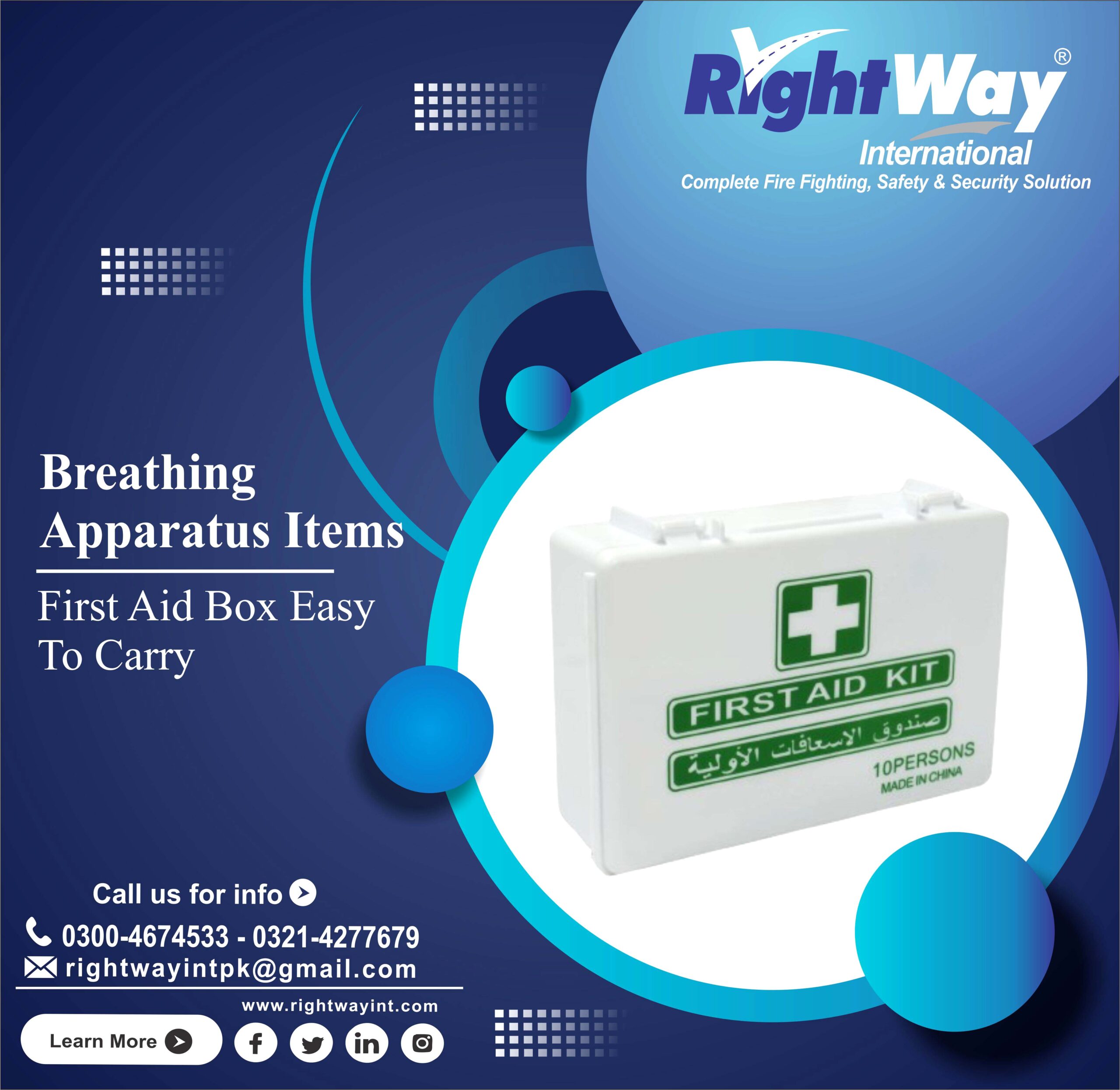 First Aid Box Easy To Carry