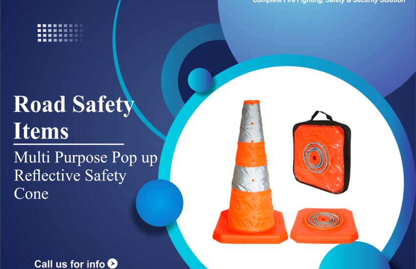 Multi Purpose Pop up Reflective Safety Cone