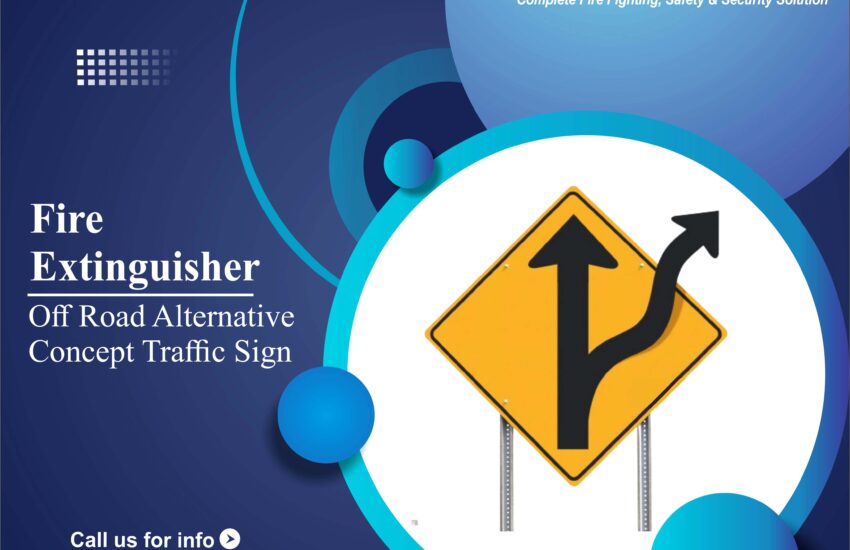 Off Road Alternative Concept Traffic Sign