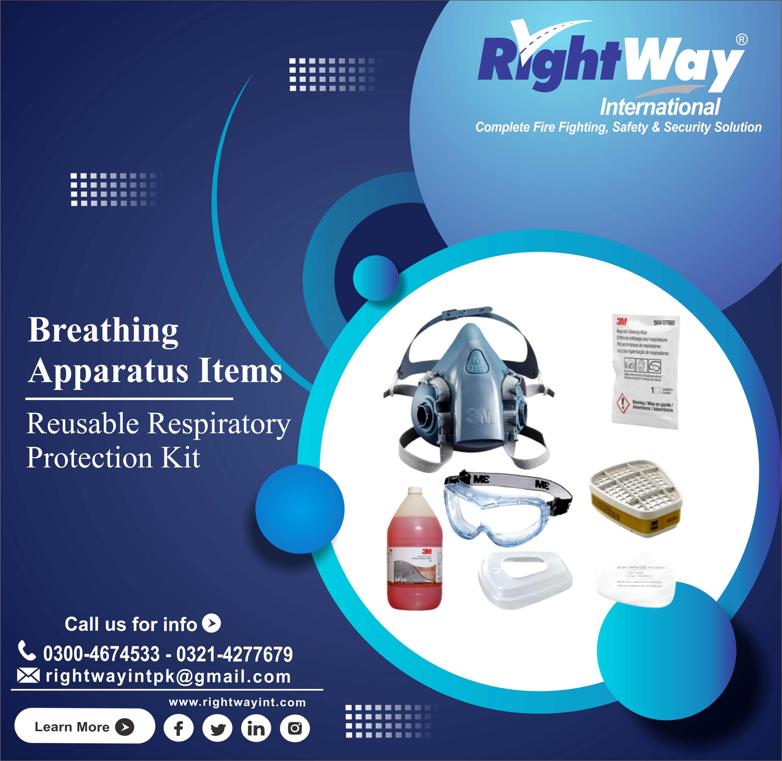 Reusable Respiratory Protection Kit